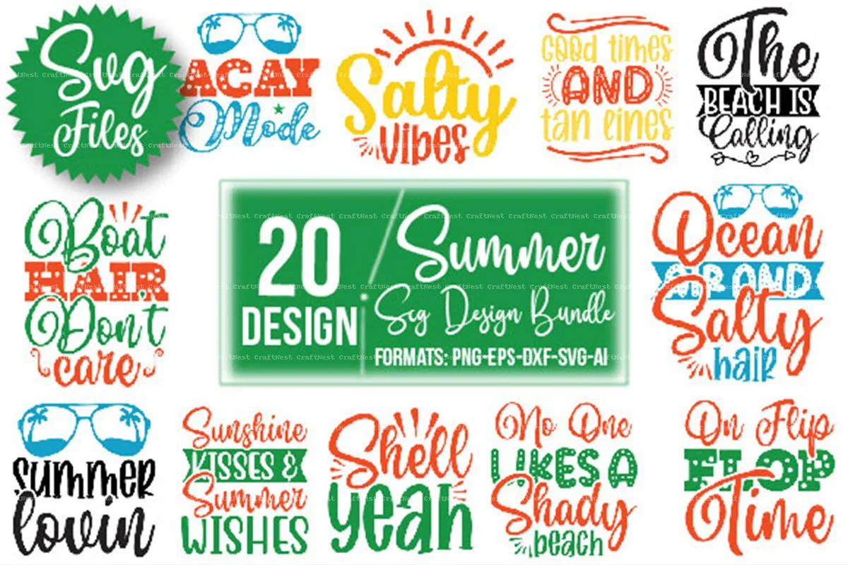 Summer Design SVG Bundle