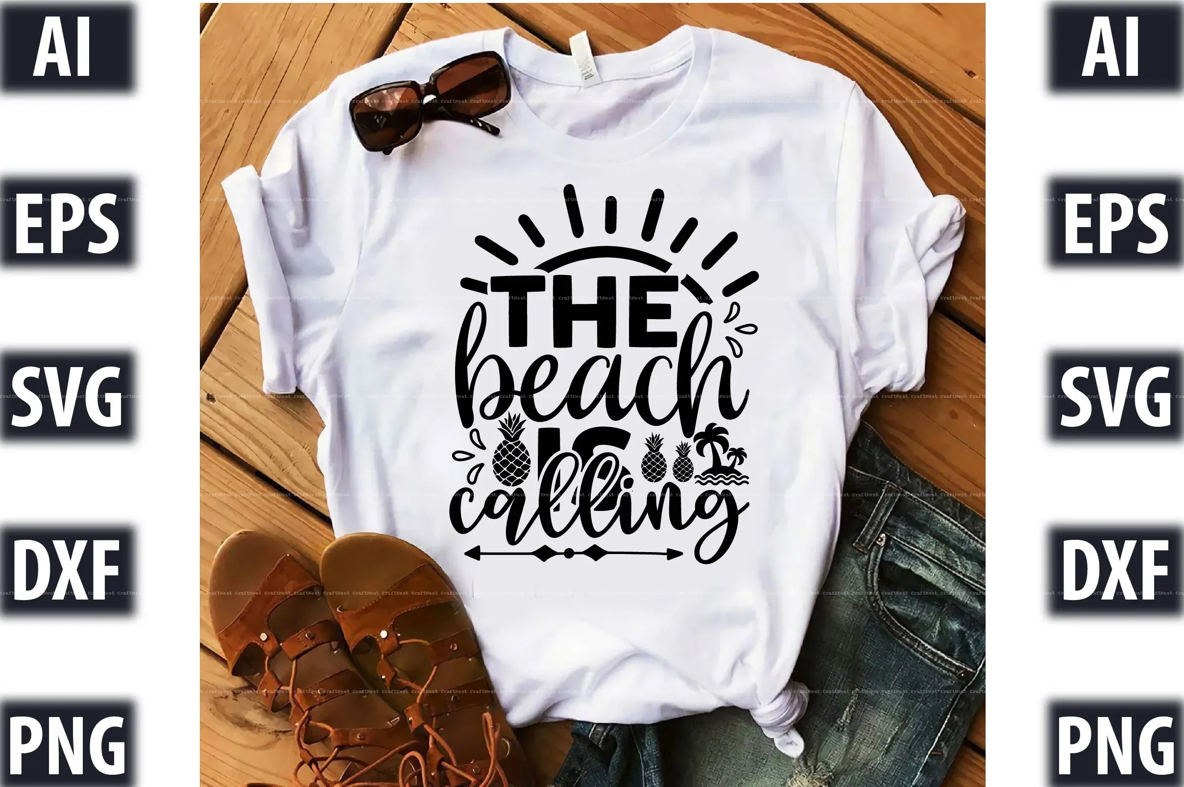 Summer Design SVG Bundle - Image 11