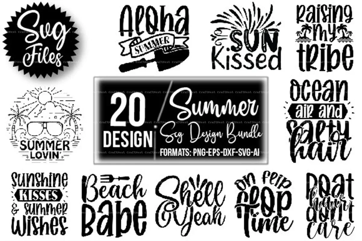 Summer Design SVG Bundle