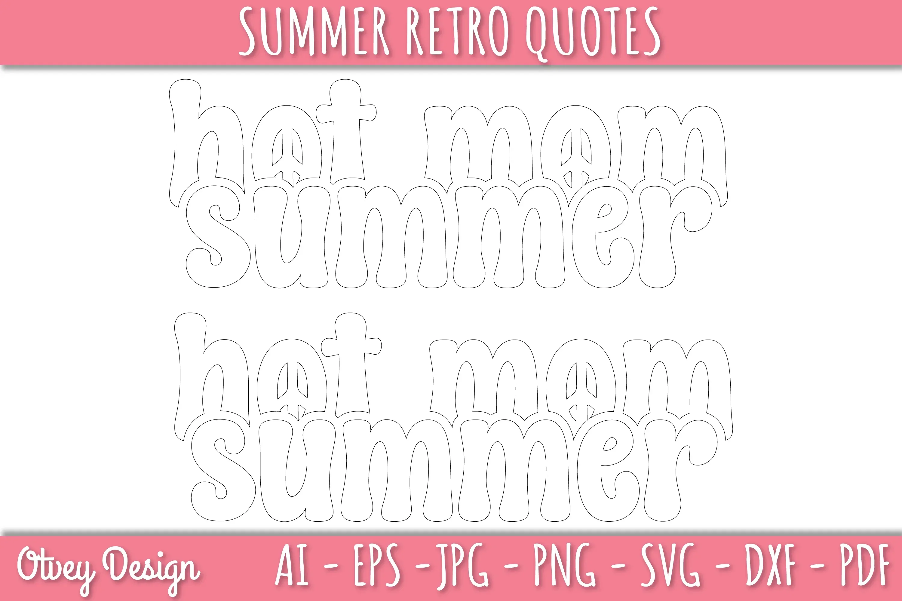 Summer Retro Quotes SVG Bundle - Image 4