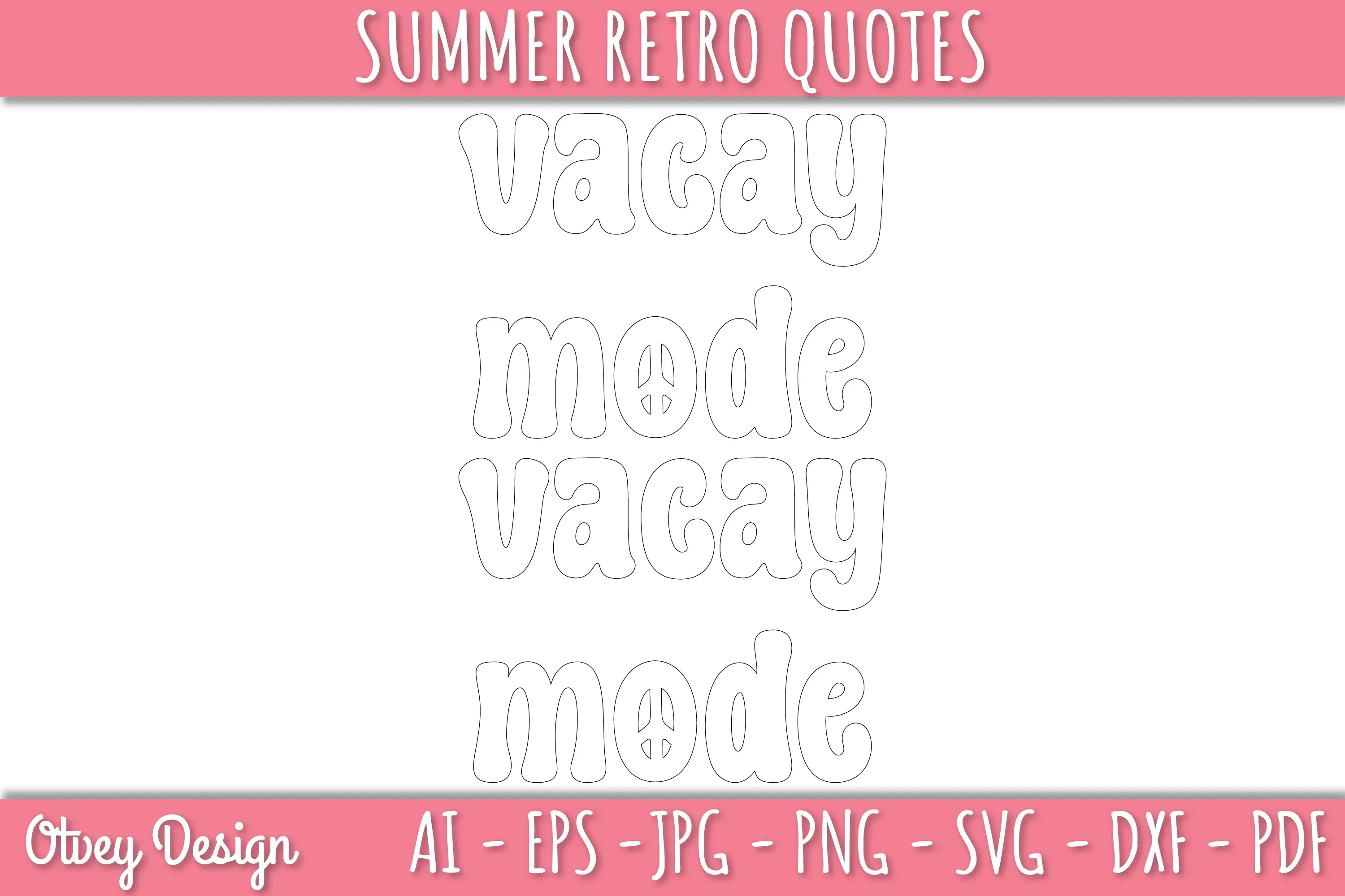 Summer Retro Quotes SVG Bundle - Image 4