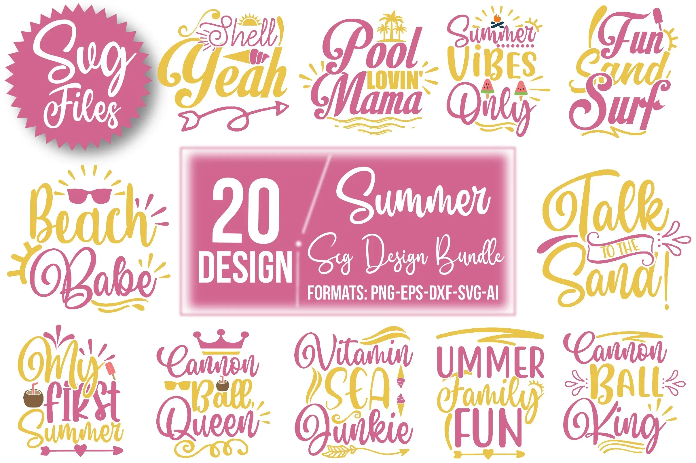 Summer SVG Bundle