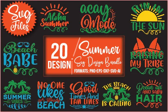 Summer SVG Bundle