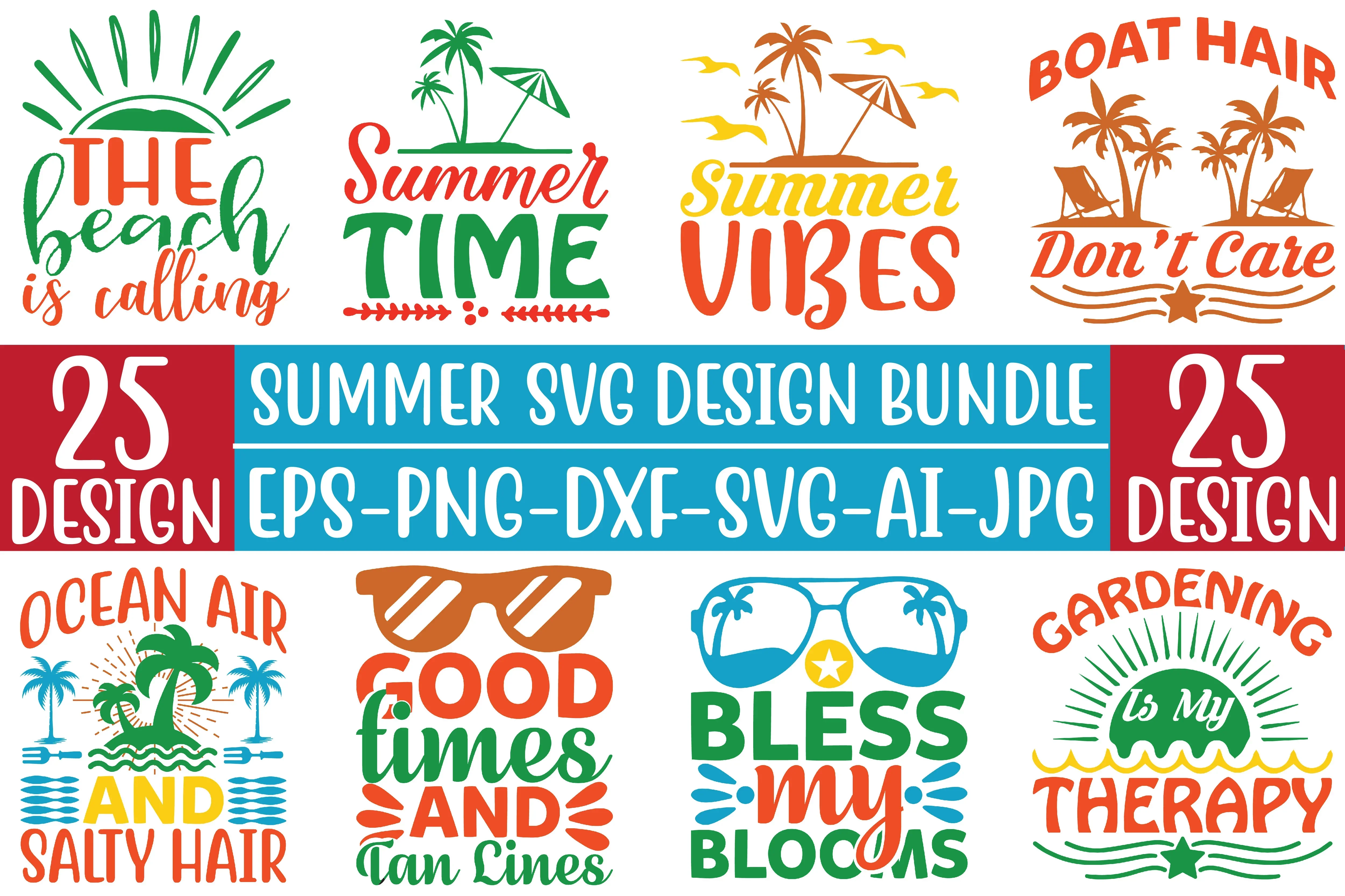 Summer SVG Bundle