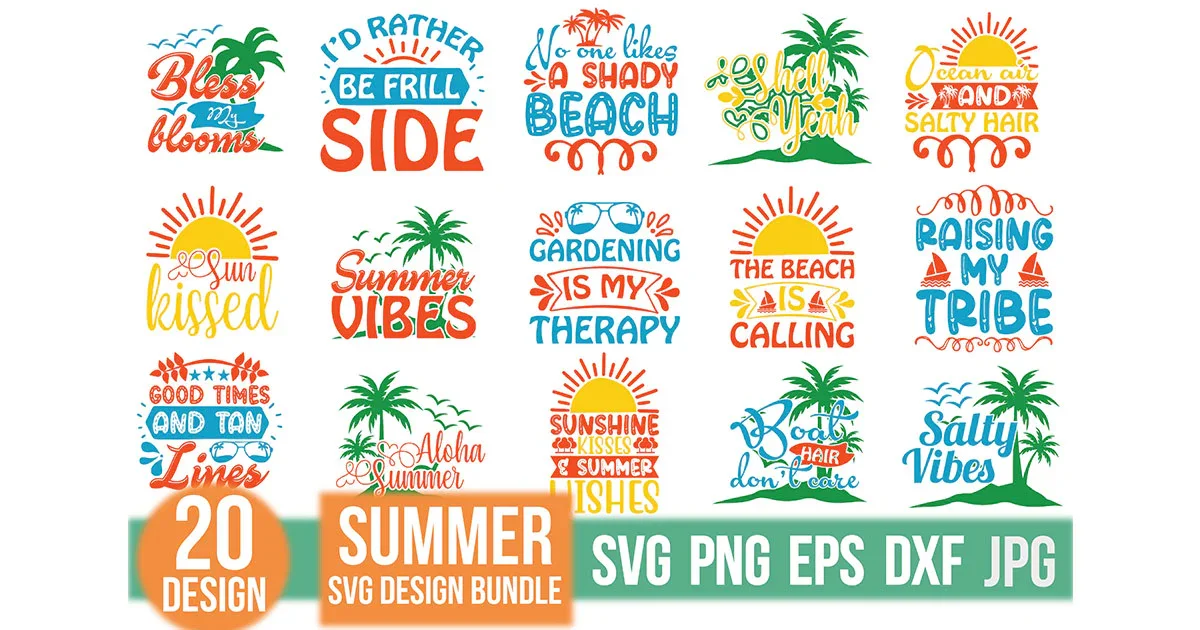 Summer SVG Bundle