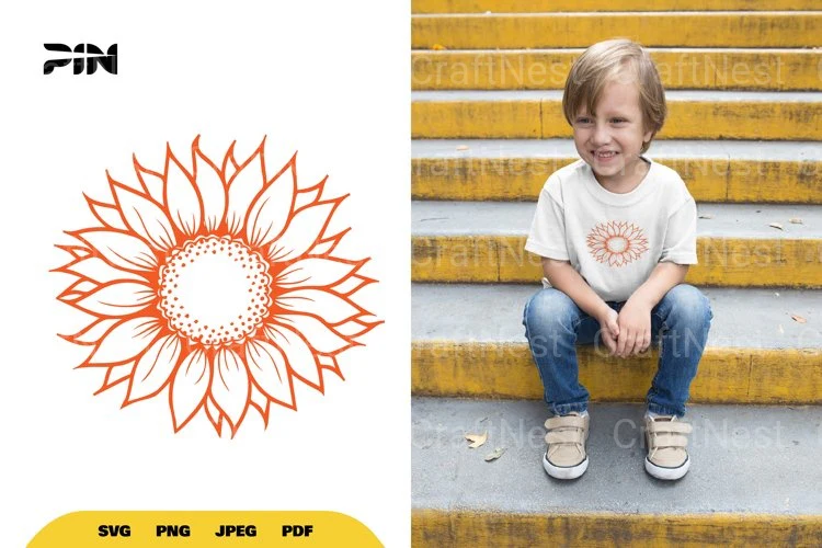 Sunflower Flower SVG Bundle