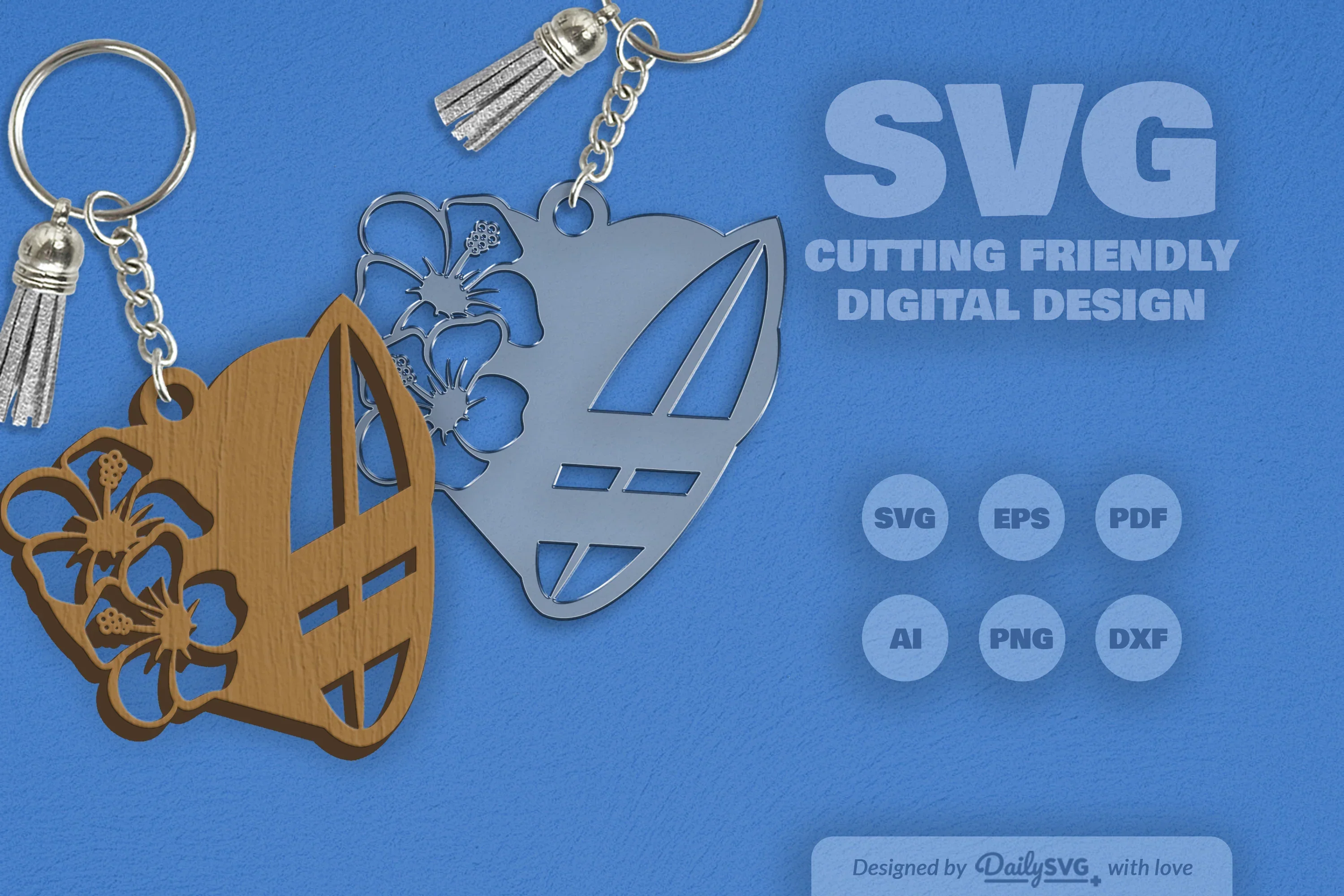 Surfing Board Summer SVG Bundle - Image 2