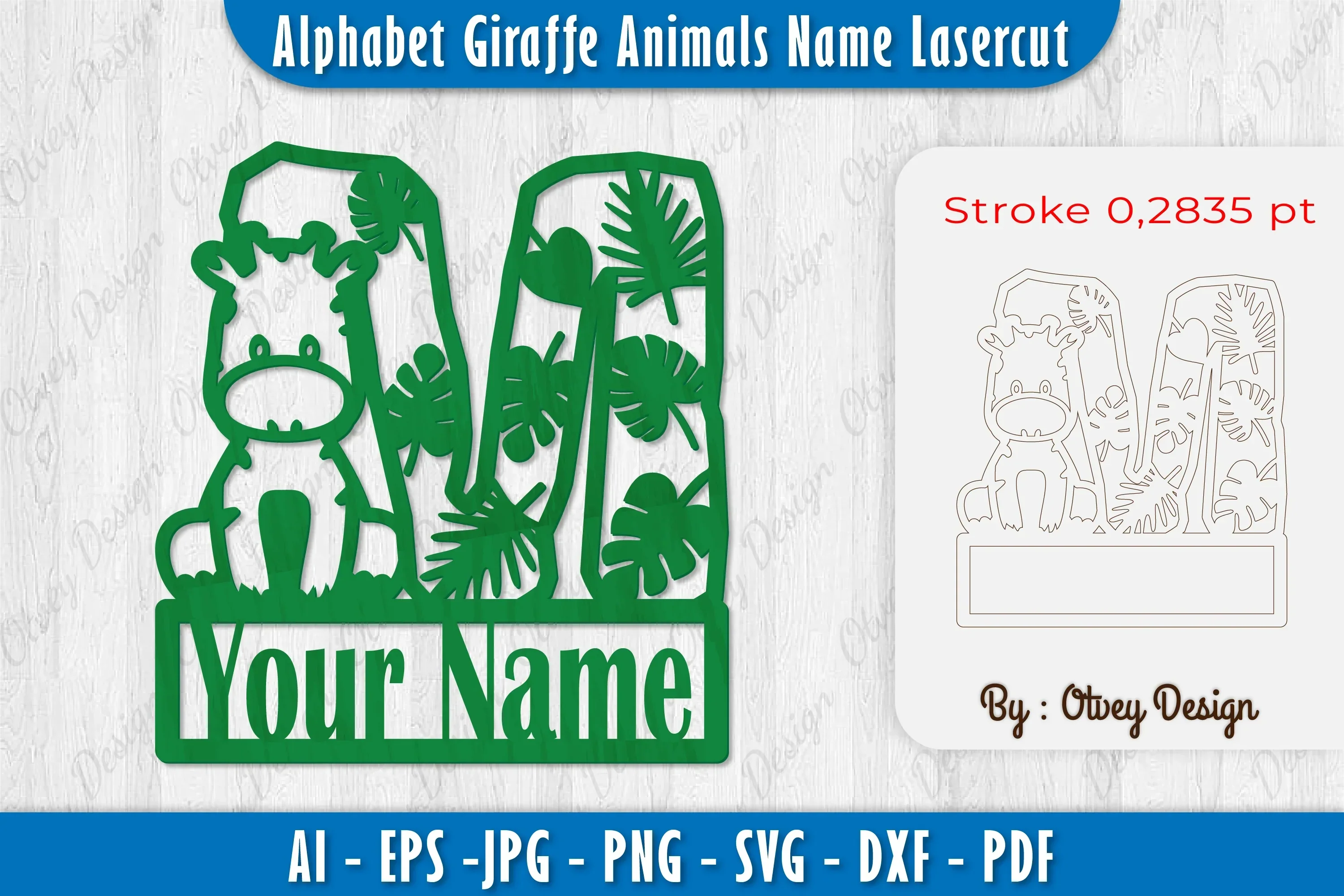 M-Your Name SVG Bundle