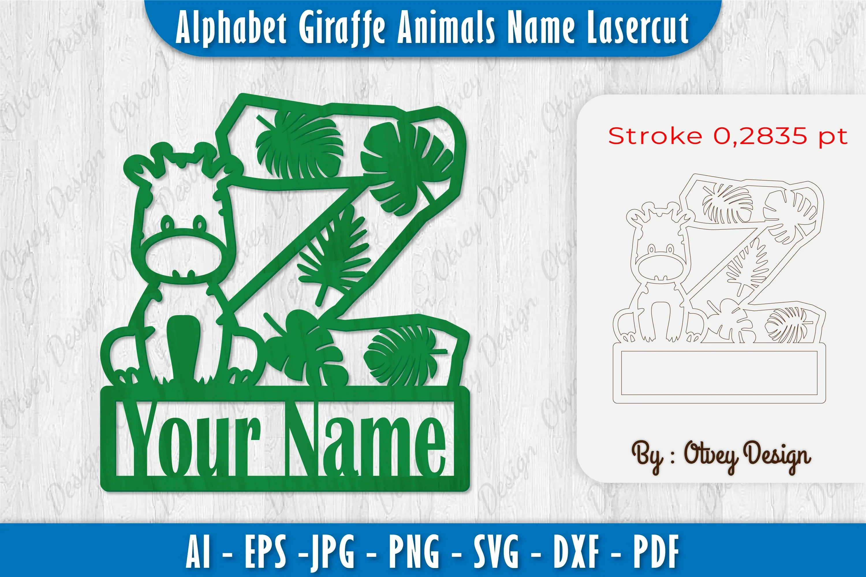 Z-Your Name SVG Bundle