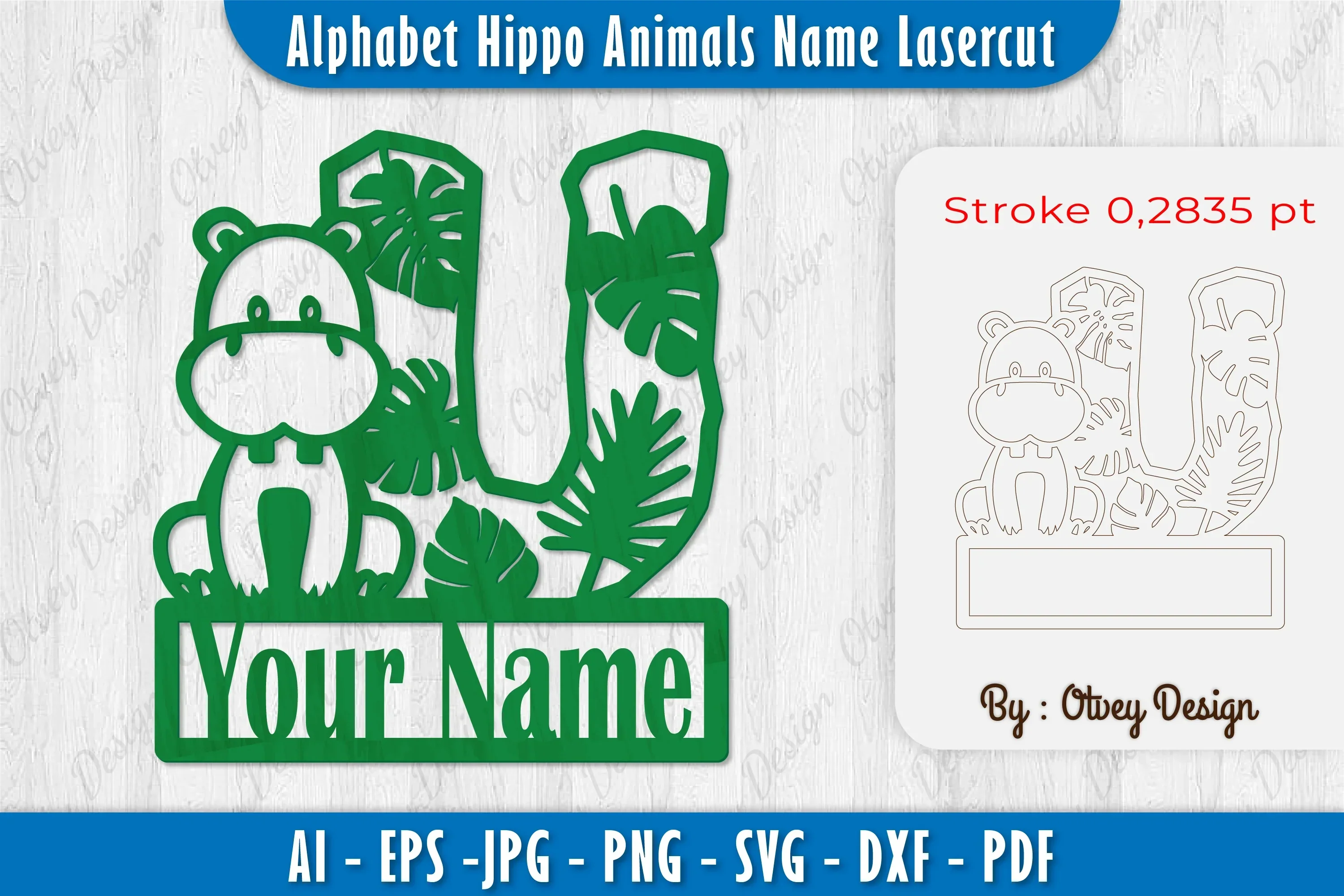 U-Your Name SVG Bundle