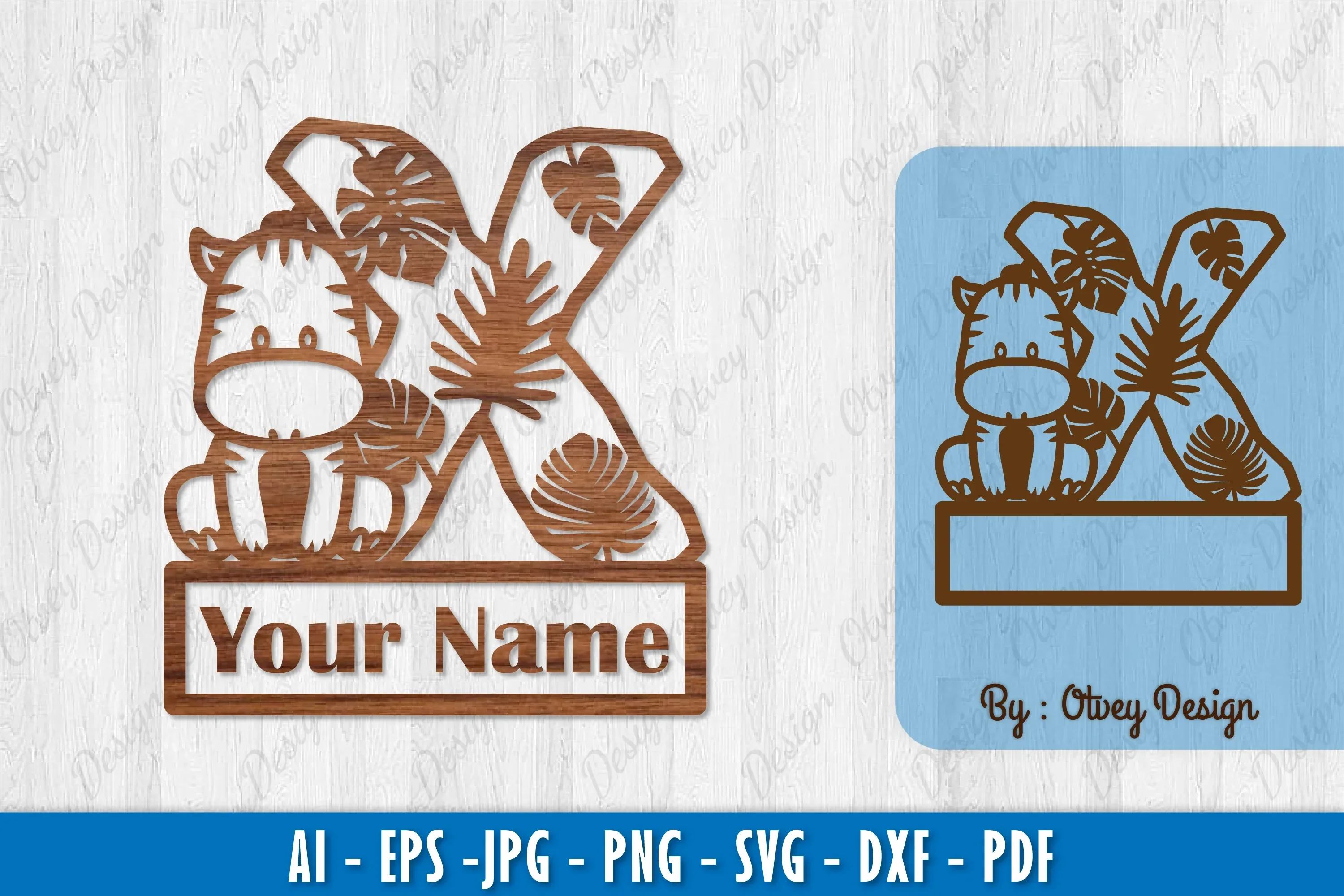 X-Your Name SVG Bundle