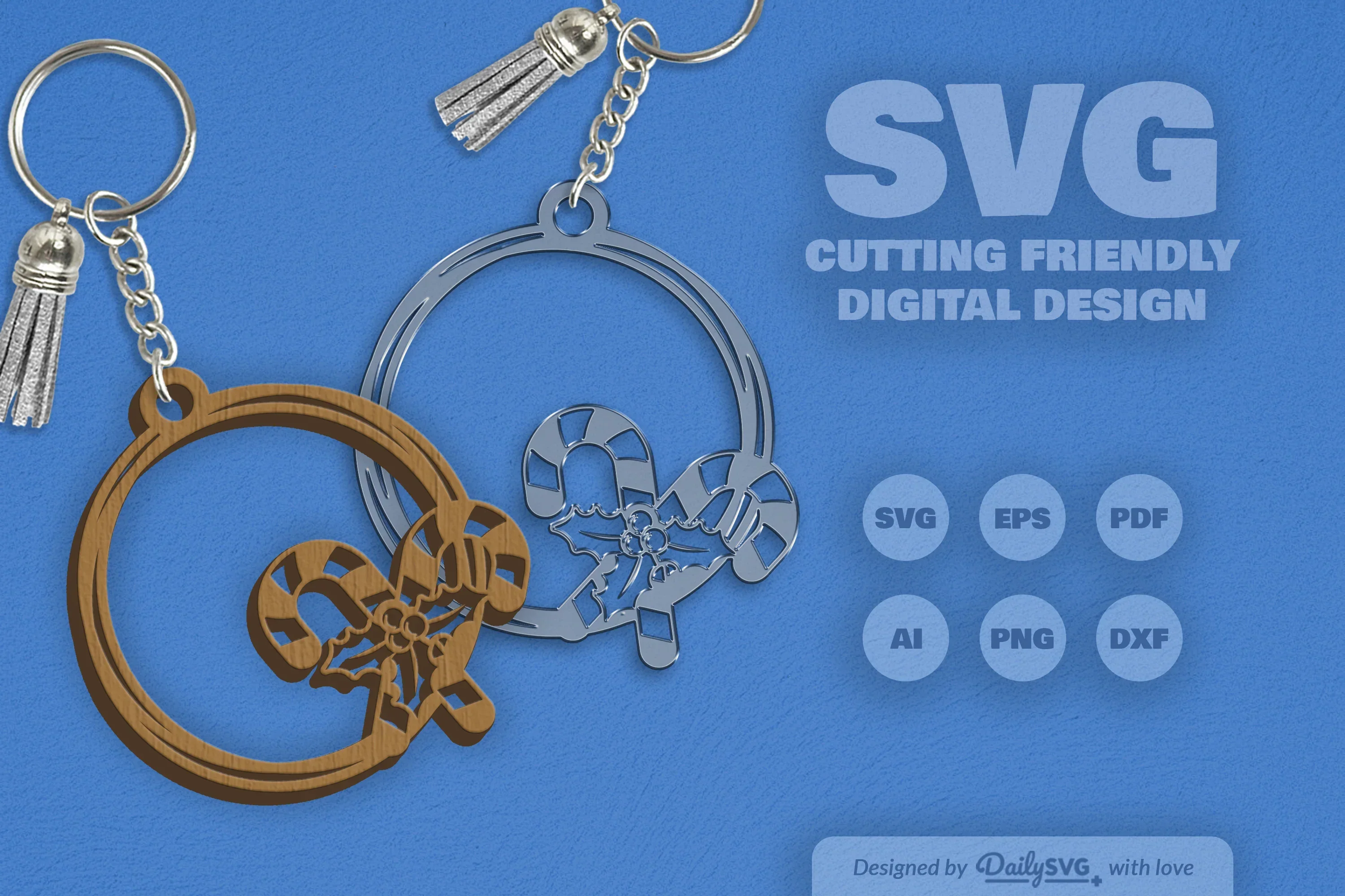 SVG Christmas Round SVG Bundle - Image 2