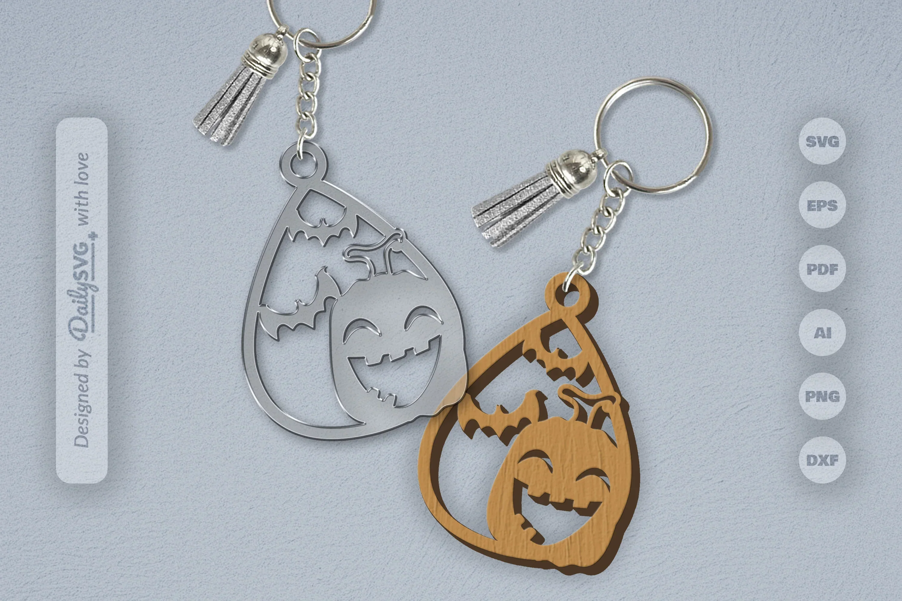 SVG Halloween Pumpkin Teardrop SVG Bundle