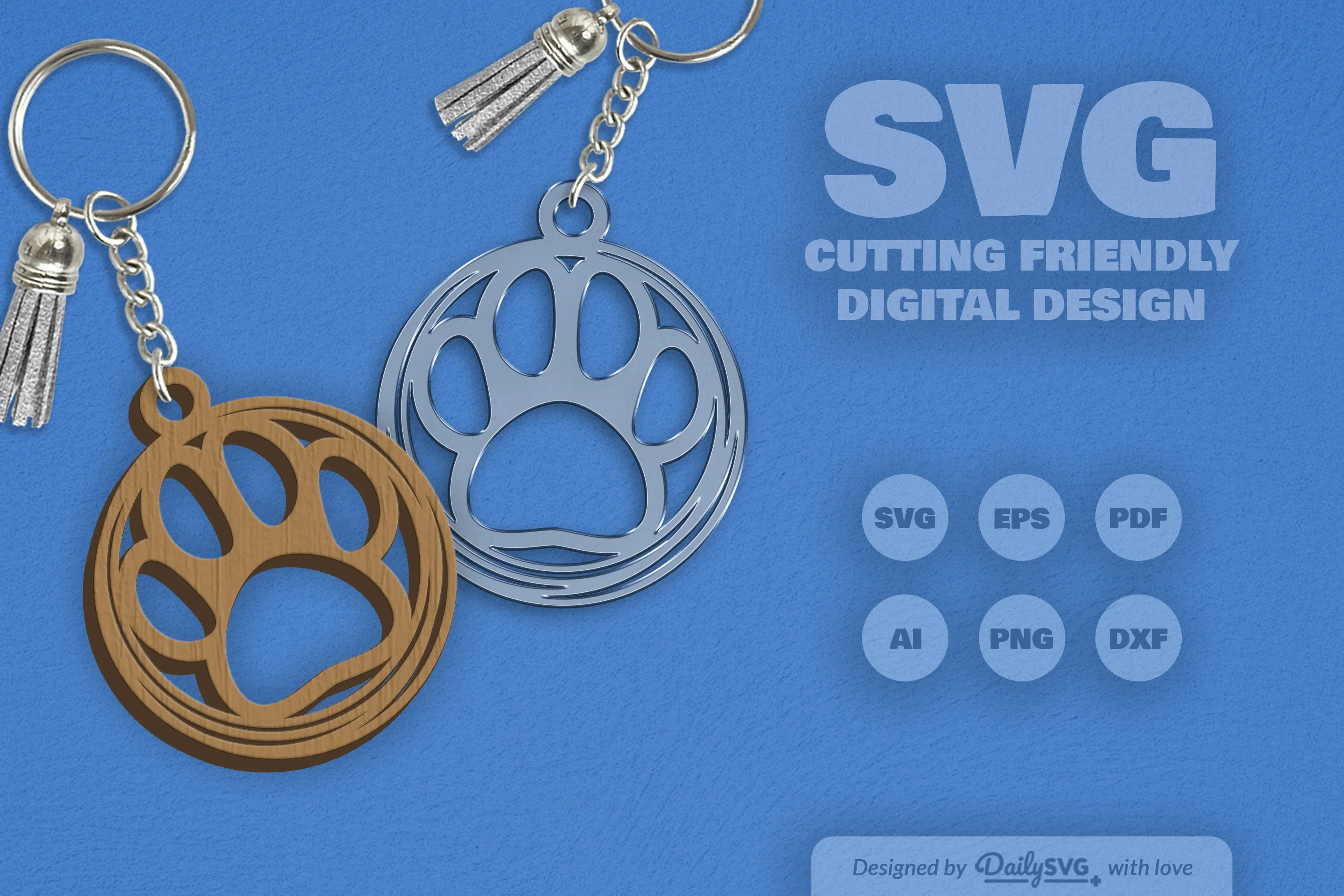 SVG Paw Print SVG Bundle - Image 2