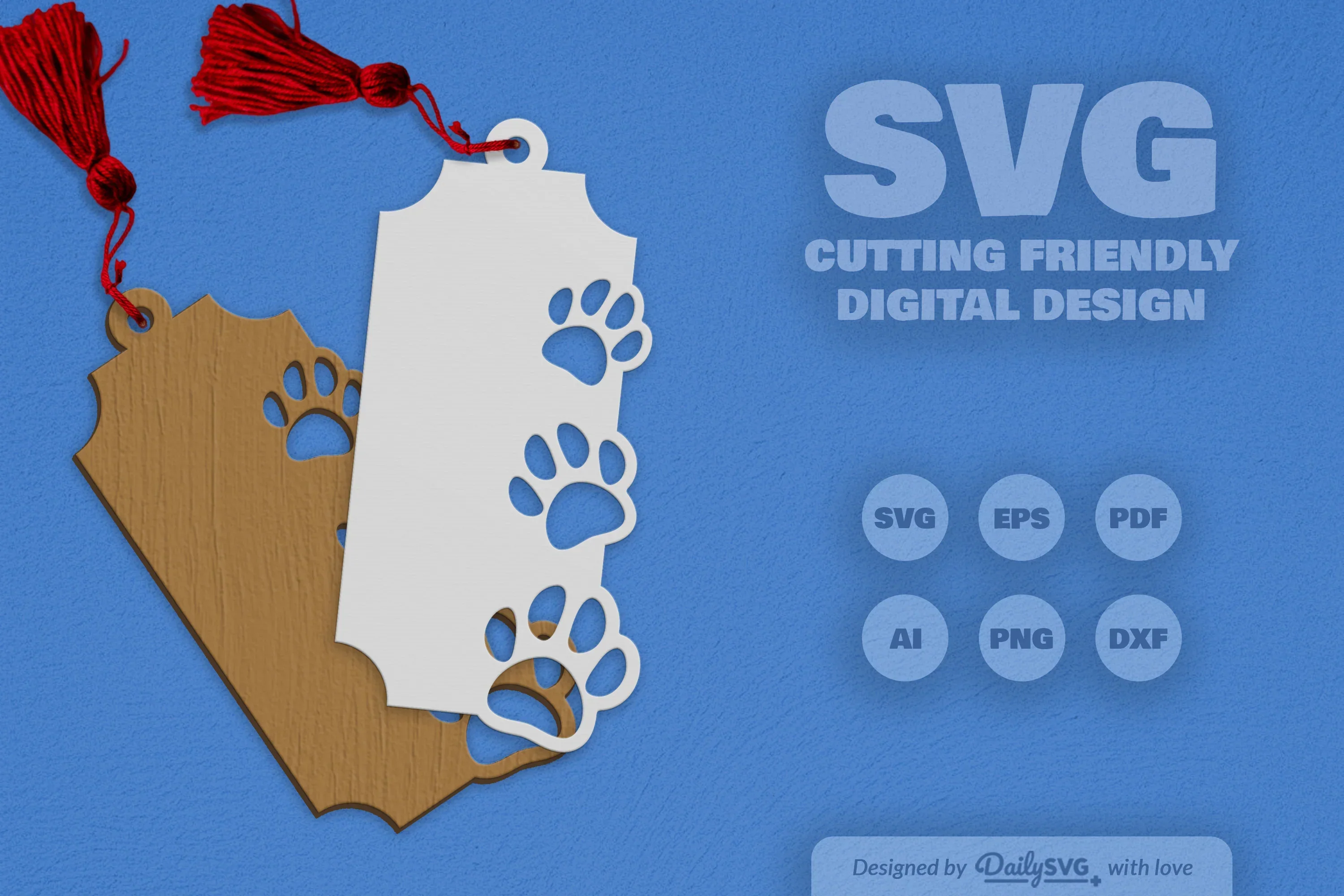 SVG Paw Print SVG Bundle for Crafts and Designs - Image 2