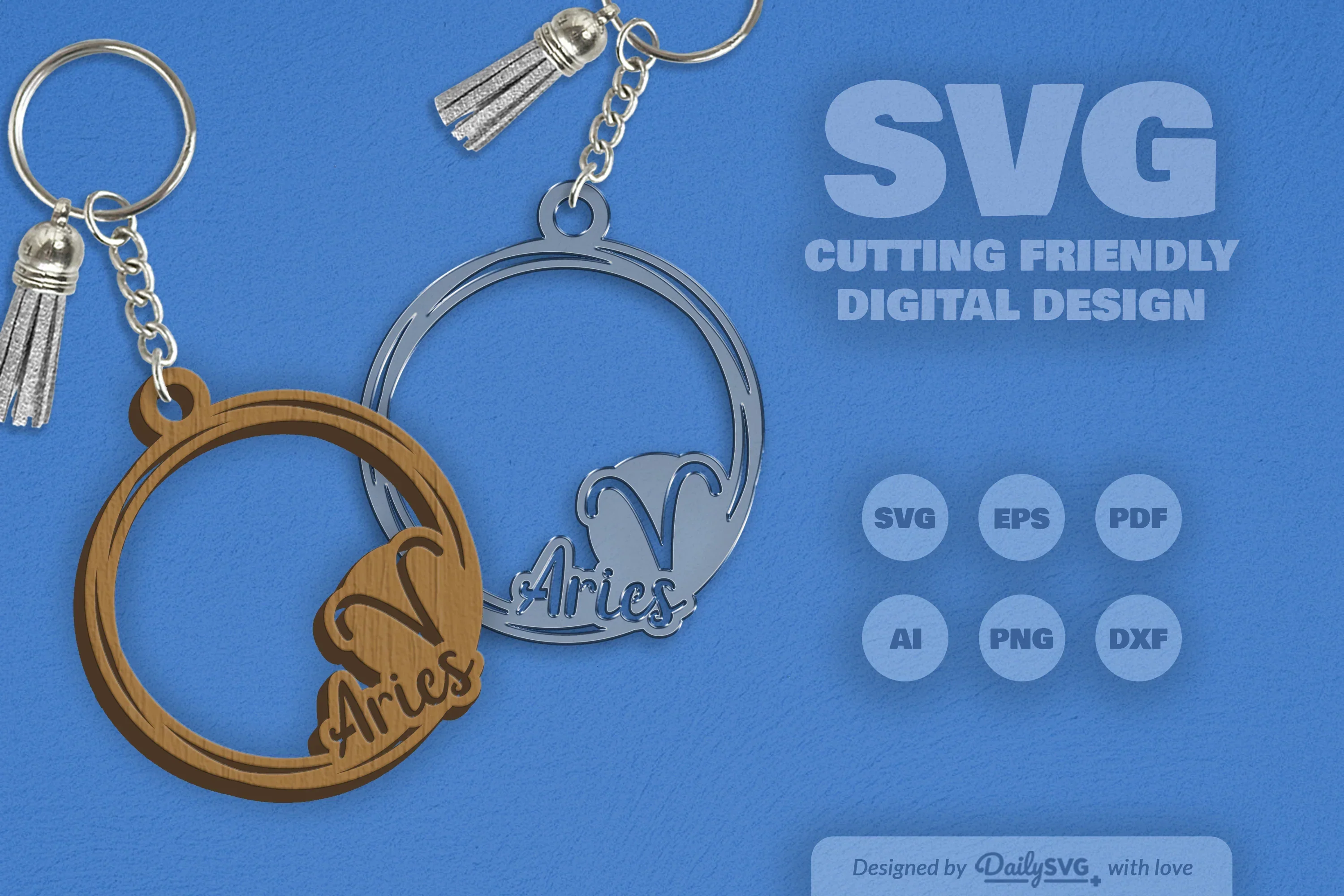 SVG Round Zodiac Aries SVG Bundle - Image 2