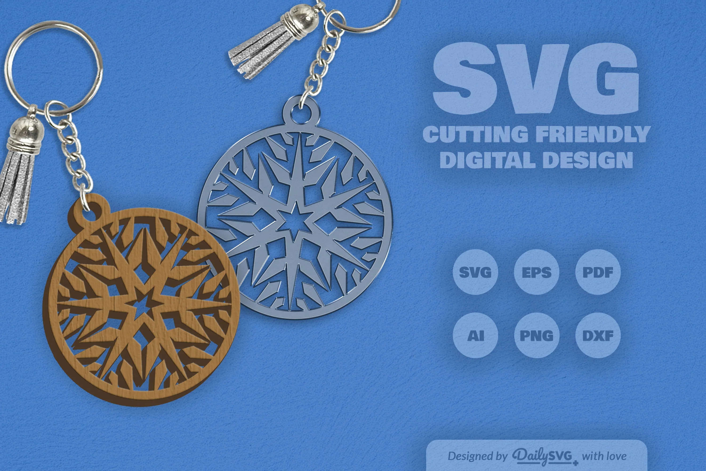 SVG Snowflake SVG Bundle Collection - Image 2