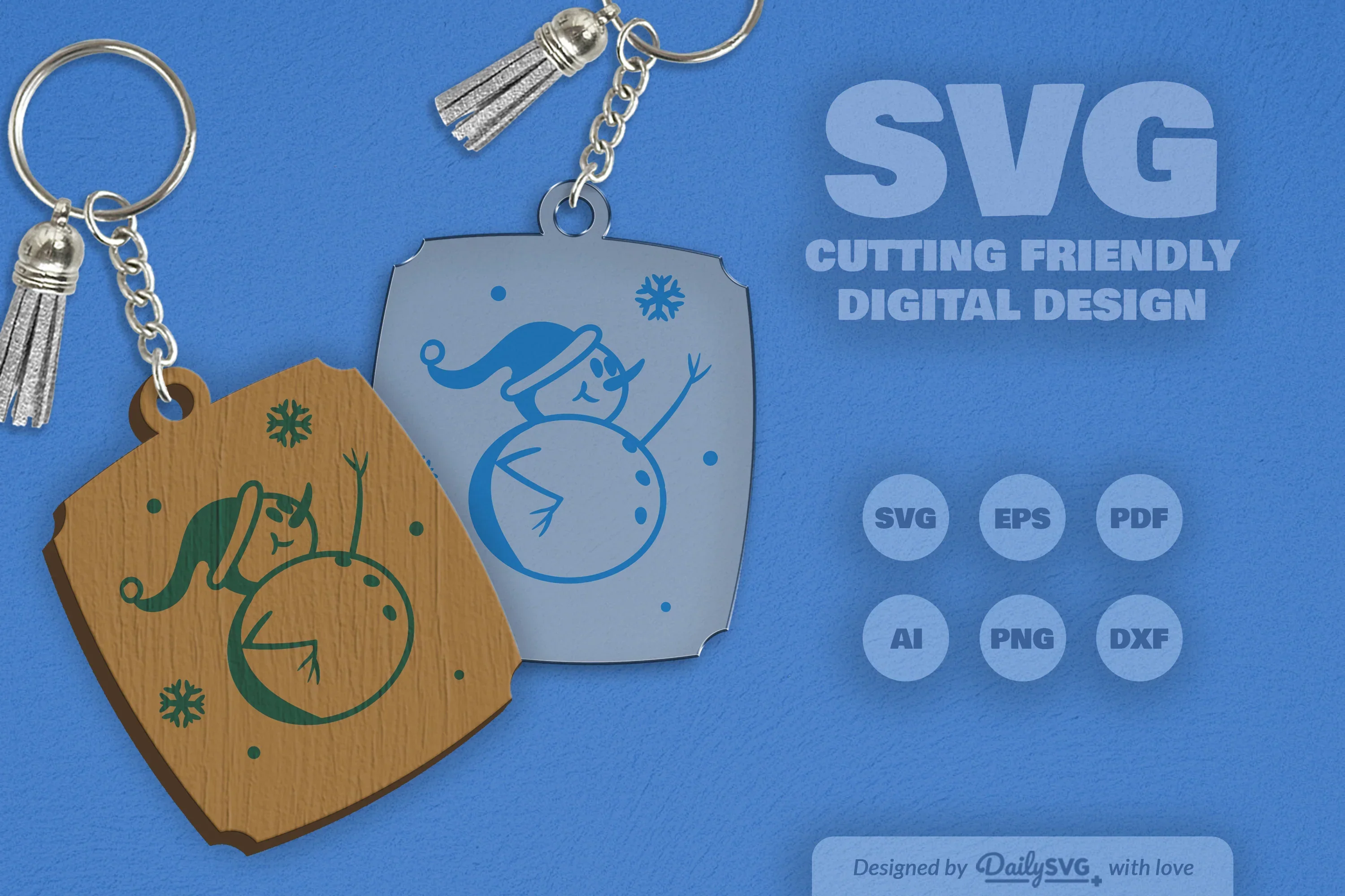 SVG Snowman SVG Bundle for Crafting - Image 2