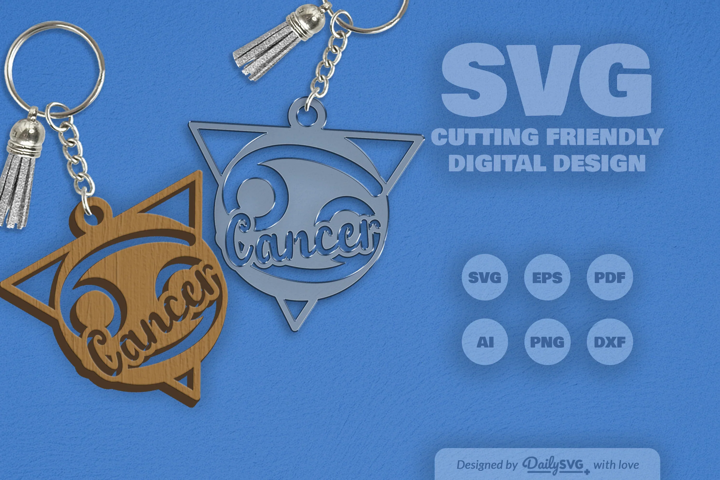 SVG Triangle Zodiac Cancer SVG Bundle - Image 2