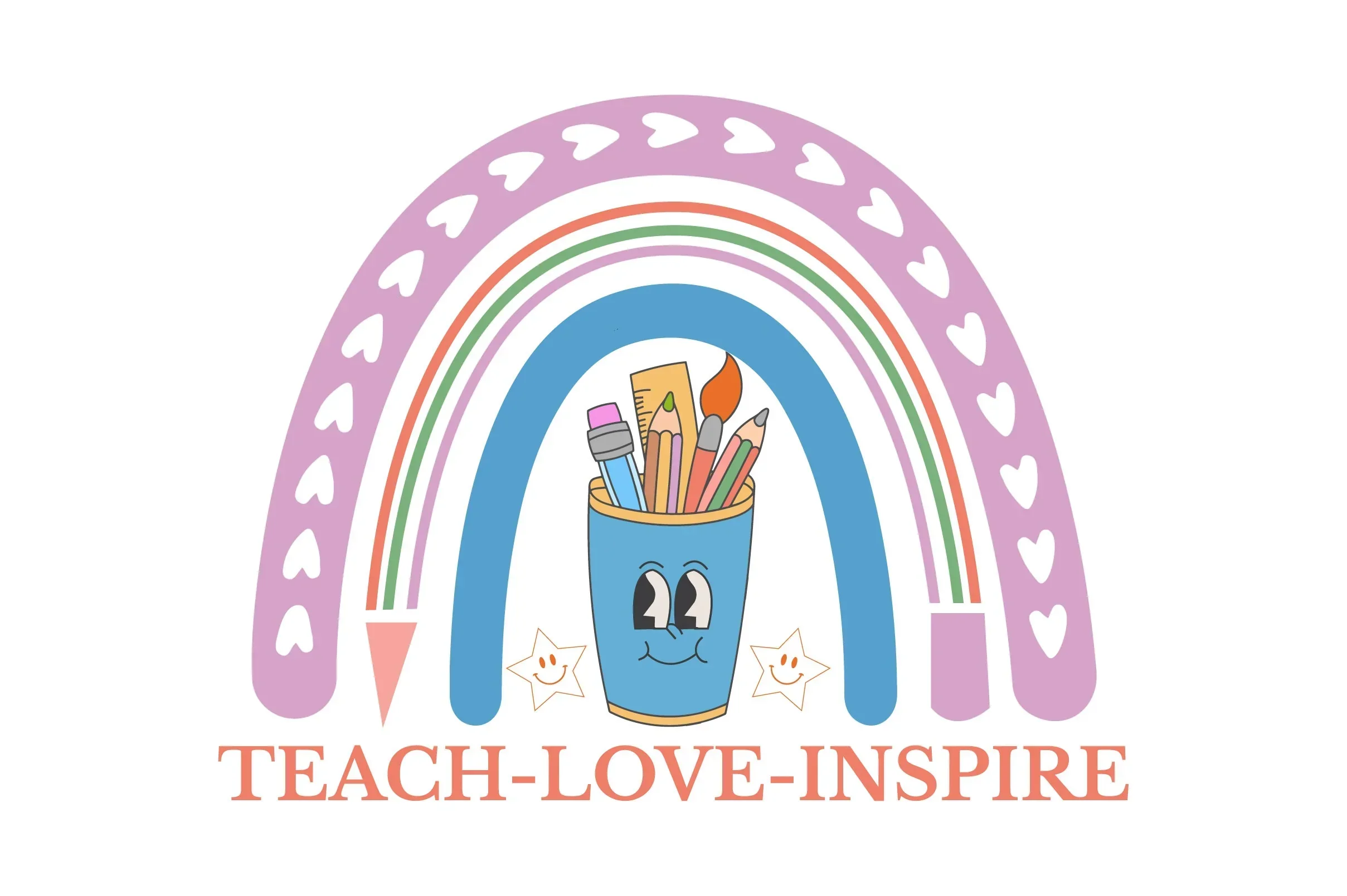 Teach Love Inspire SVG Bundle