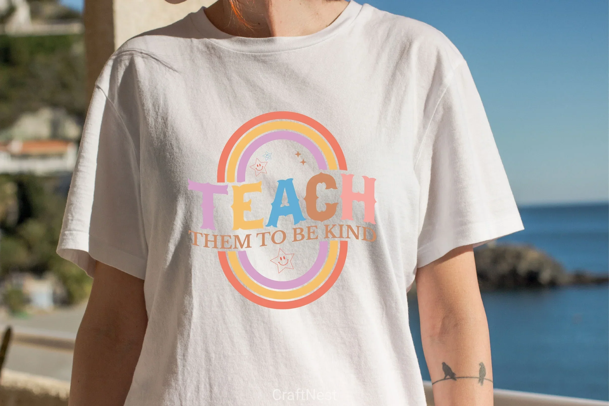 Teach Them To Be Kind SVG Bundle - Image 4