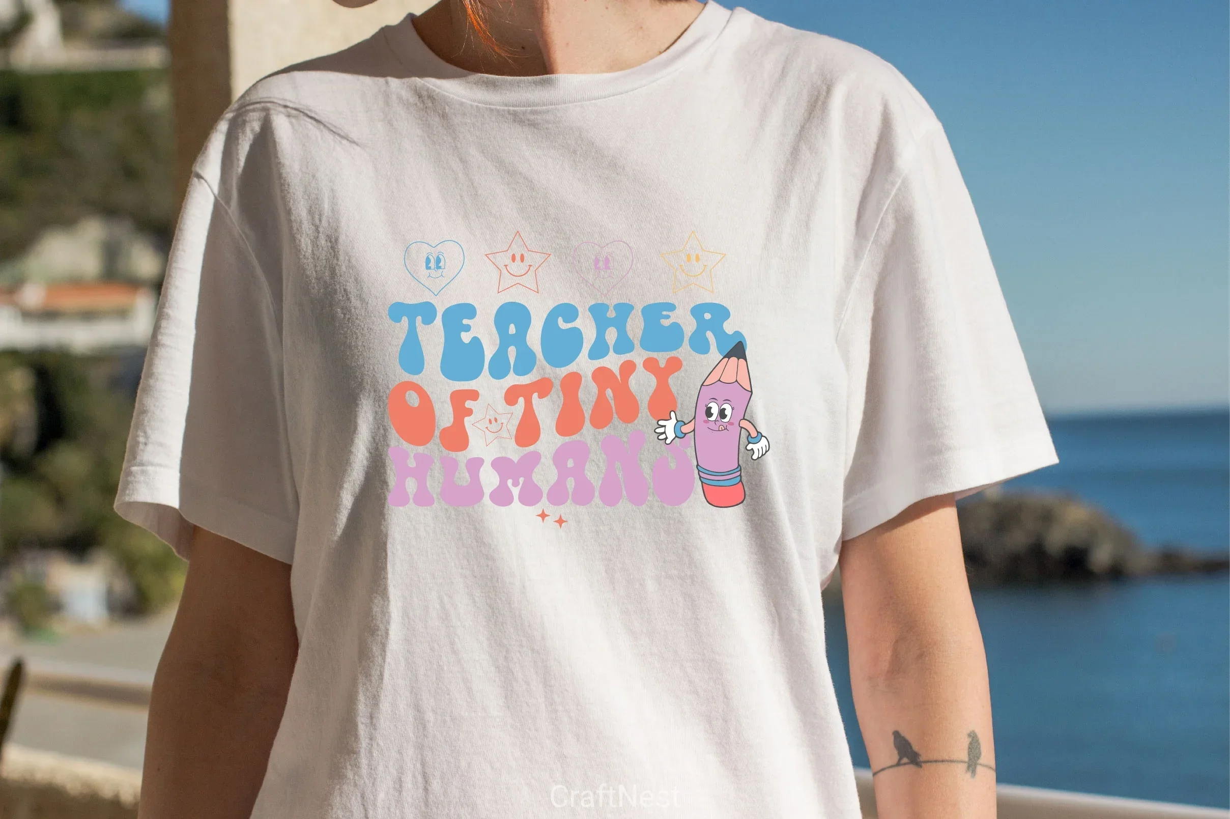 Teacher Of Tiny Humans SVG Bundle - Image 3