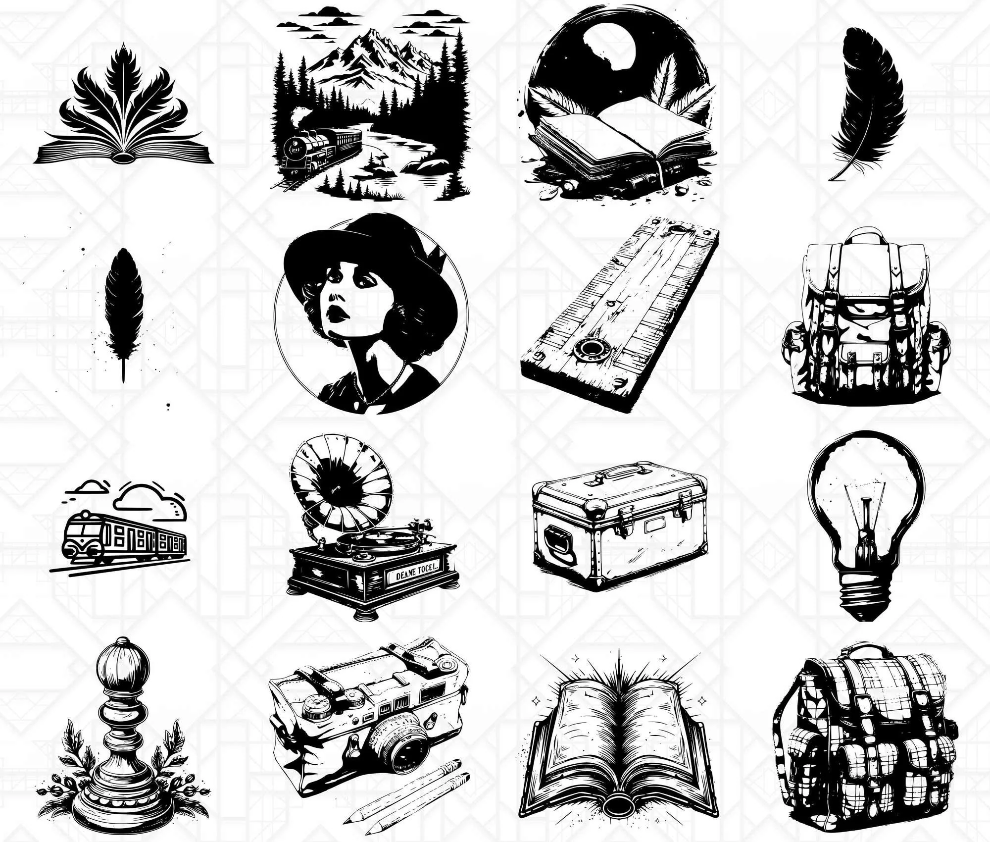 Vintage Back To School SVG Bundle - Image 3