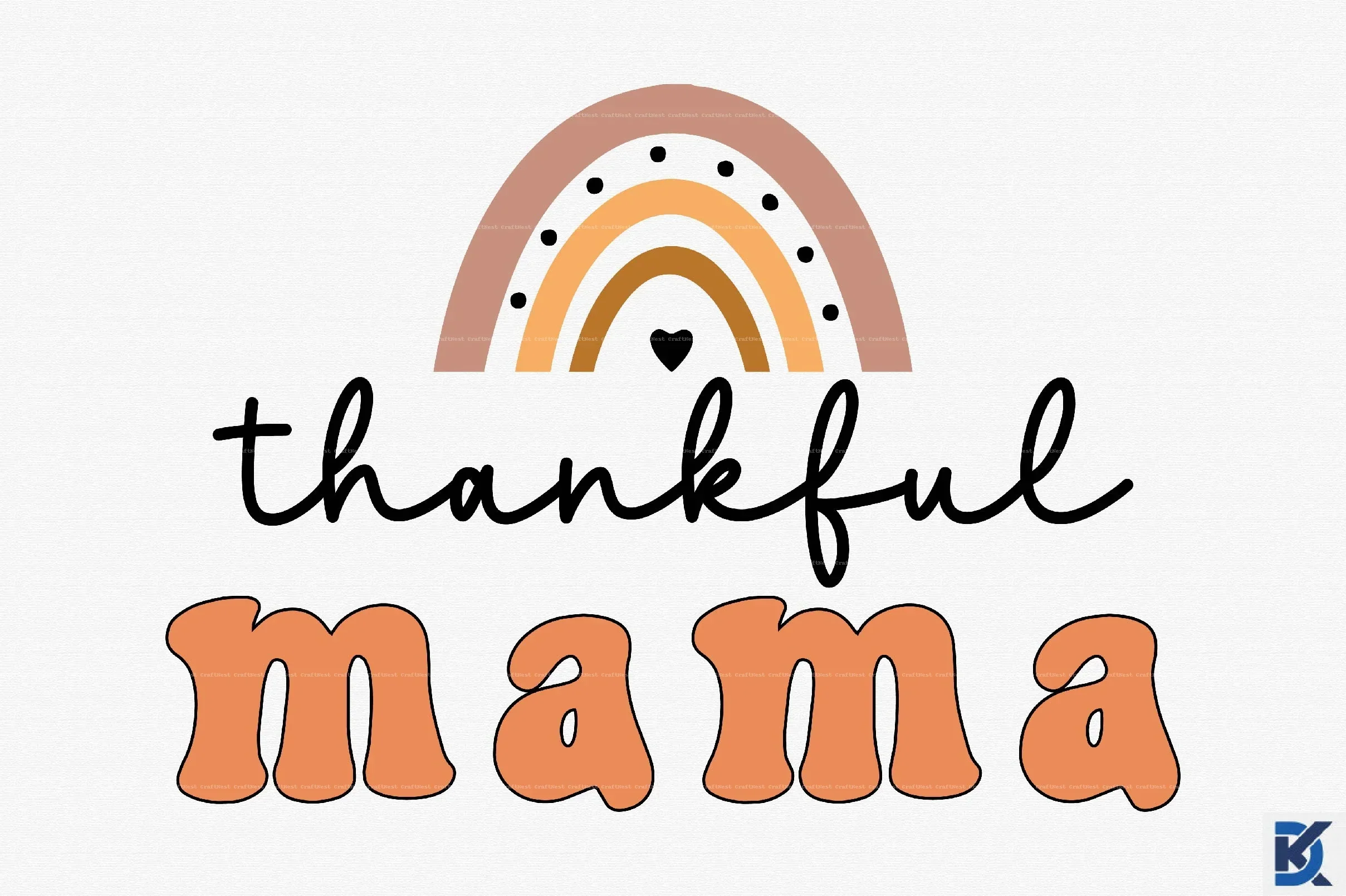 Thankful Mama Mini SVG Design Bundle - Image 10