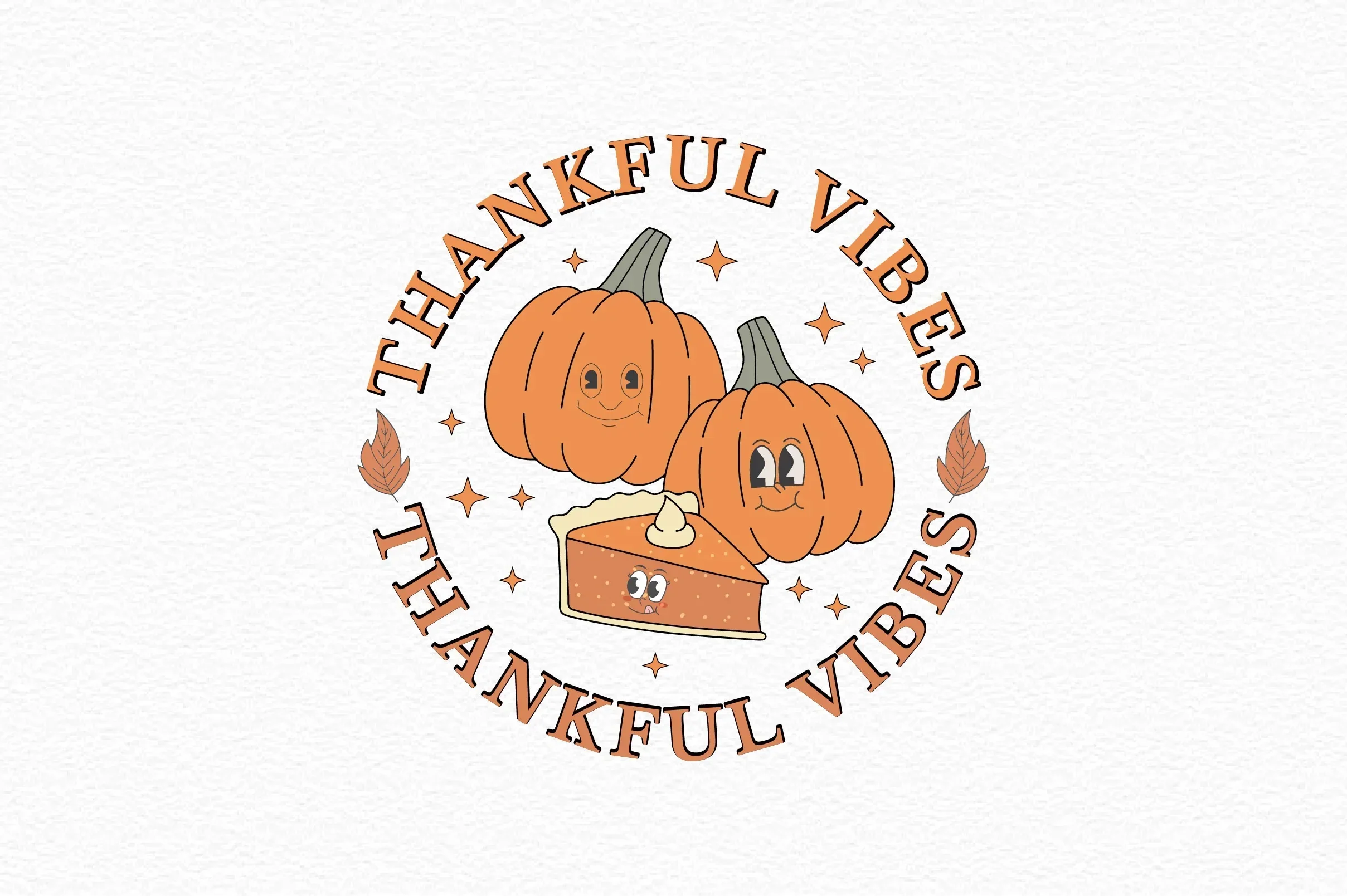 Thankful Vibes SVG Bundle