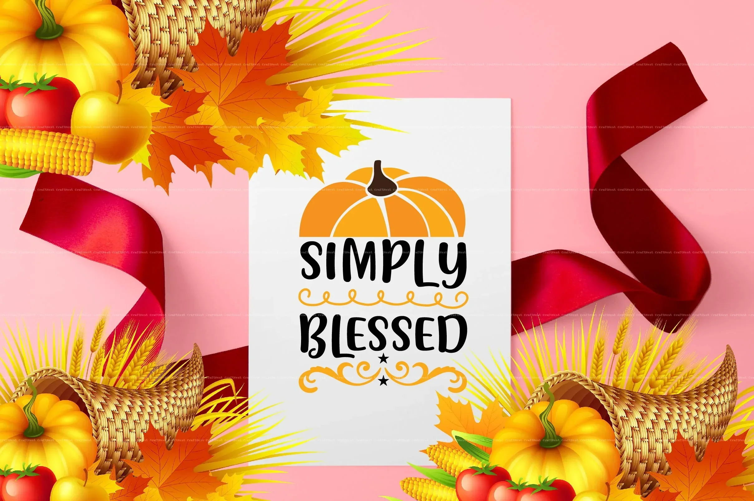 Thanksgiving Design SVG Bundle - Image 11