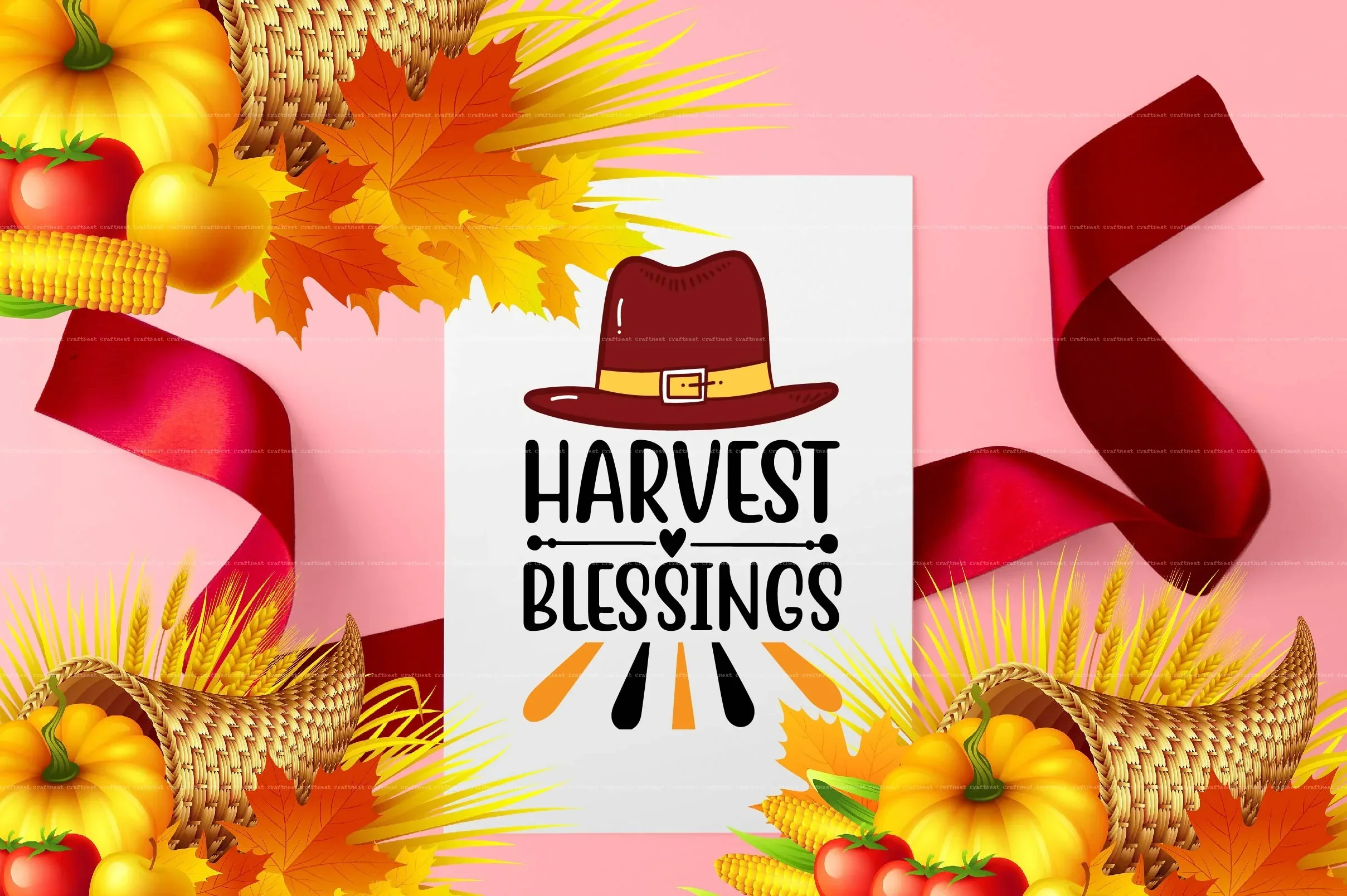 Thanksgiving Design SVG Bundle - Image 7