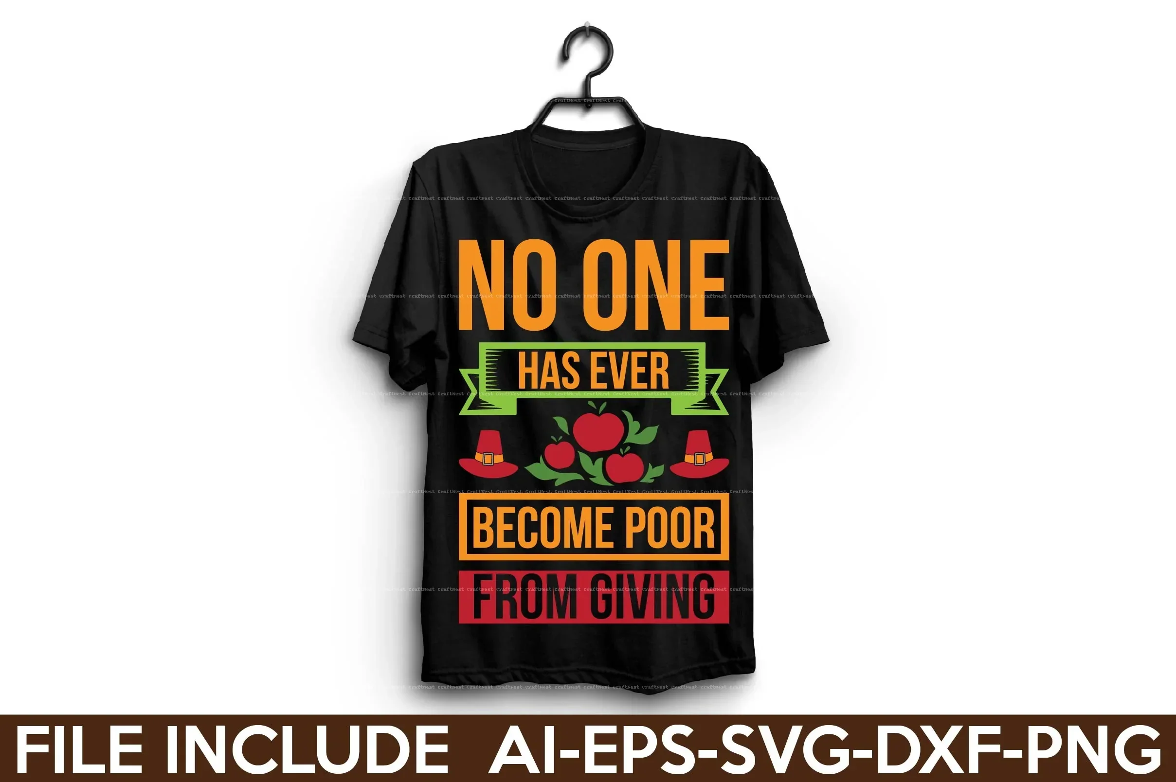 Thanksgiving T-Shirt Design SVG Bundle - Image 2