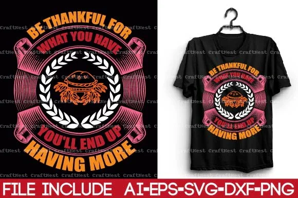 Thanksgiving T-Shirt Design SVG Bundle - Image 2