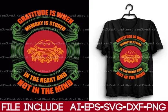 Thanksgiving T-Shirt Design SVG Bundle - Image 8
