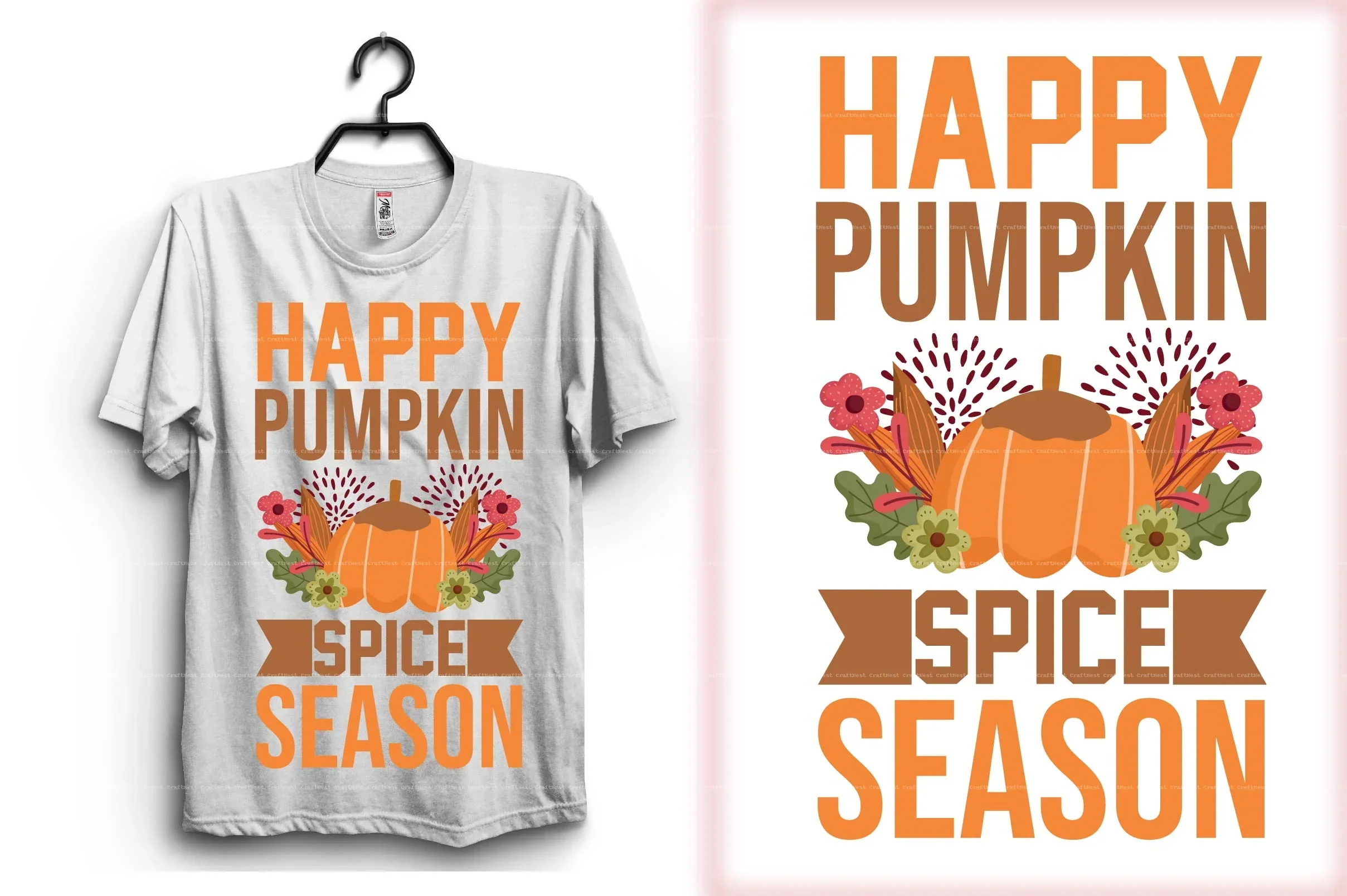 Thanksgiving T-Shirt Design SVG Bundle - Image 2