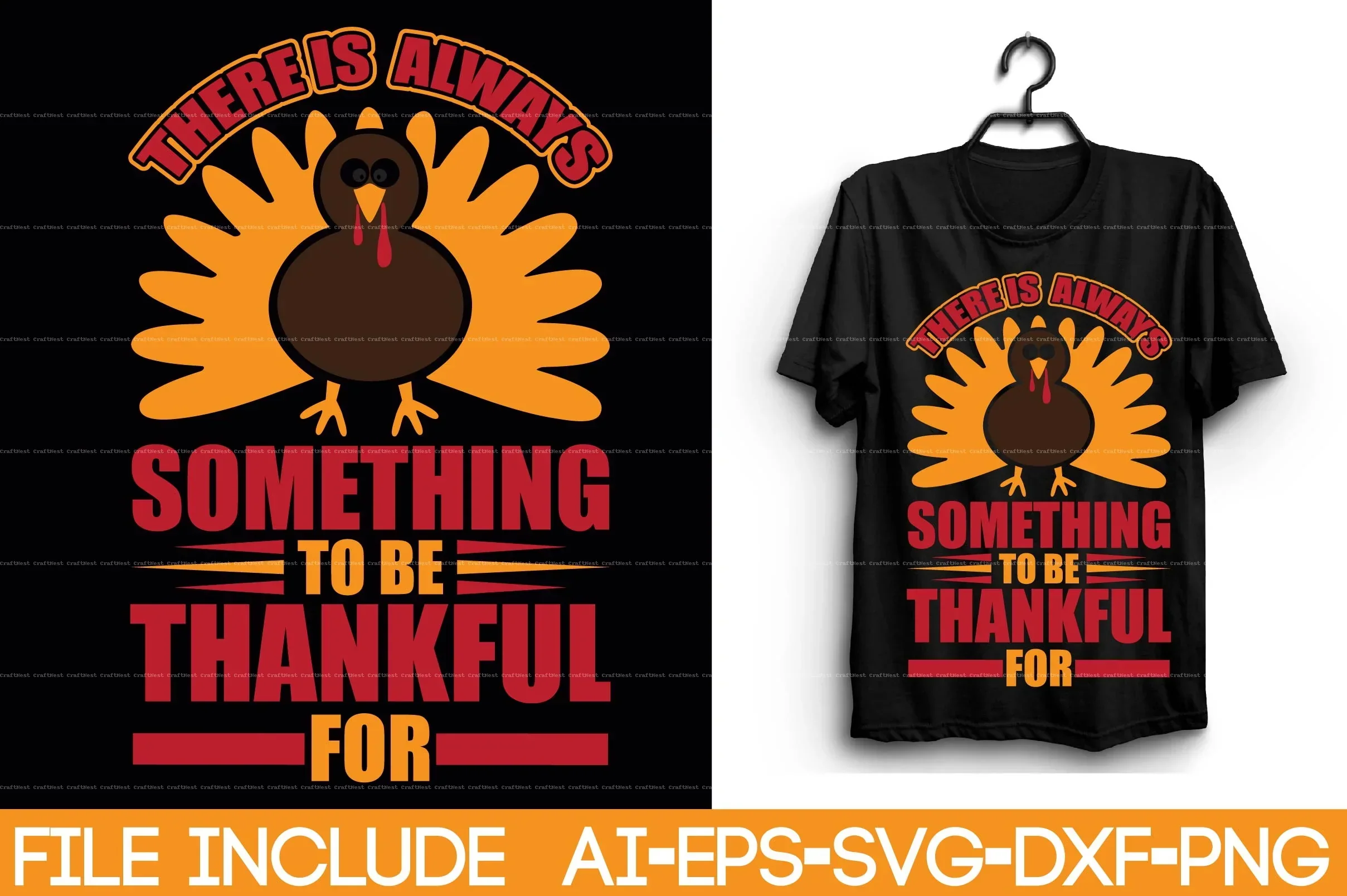 Thanksgiving T-Shirt SVG Bundle - Image 9
