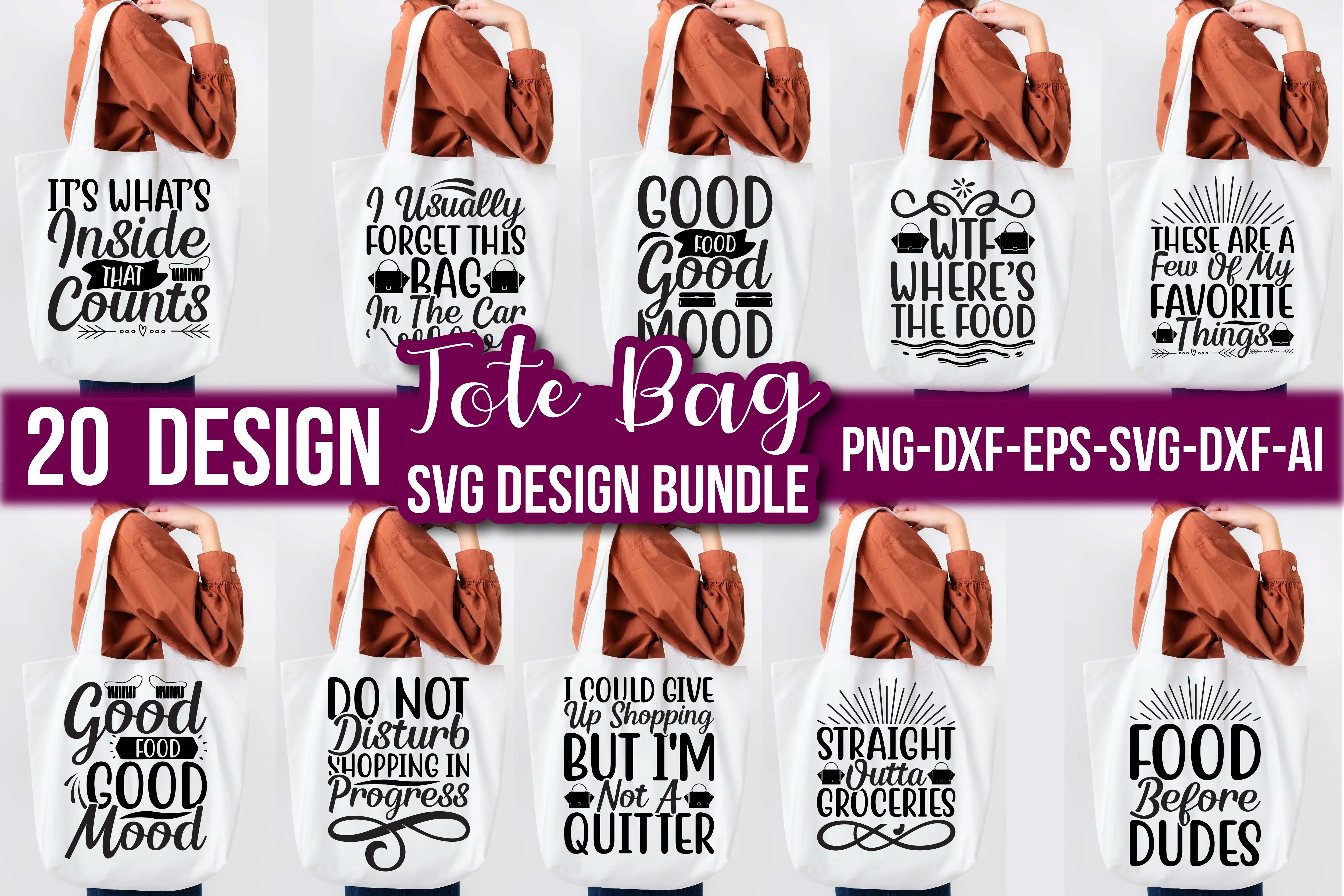 Tote Bag T-Shirt Bundle