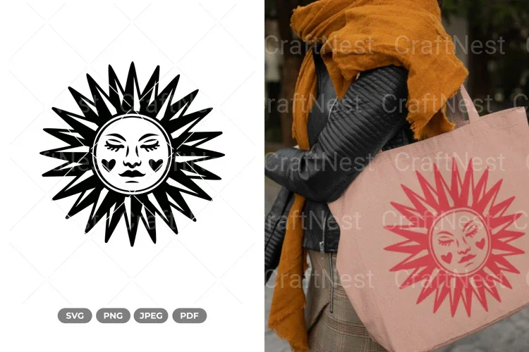 Tribal Sun Clipart Bundle