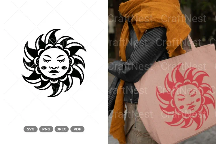 Tribal Sun Clipart Bundle