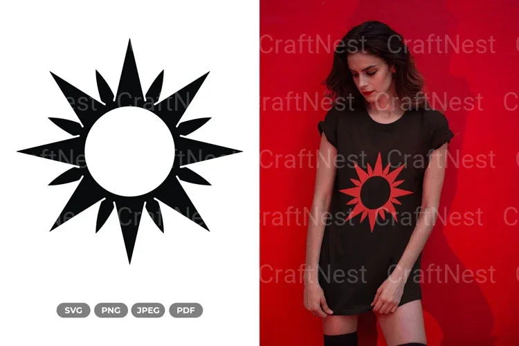 Tribal Sun Tattoo SVG Bundle