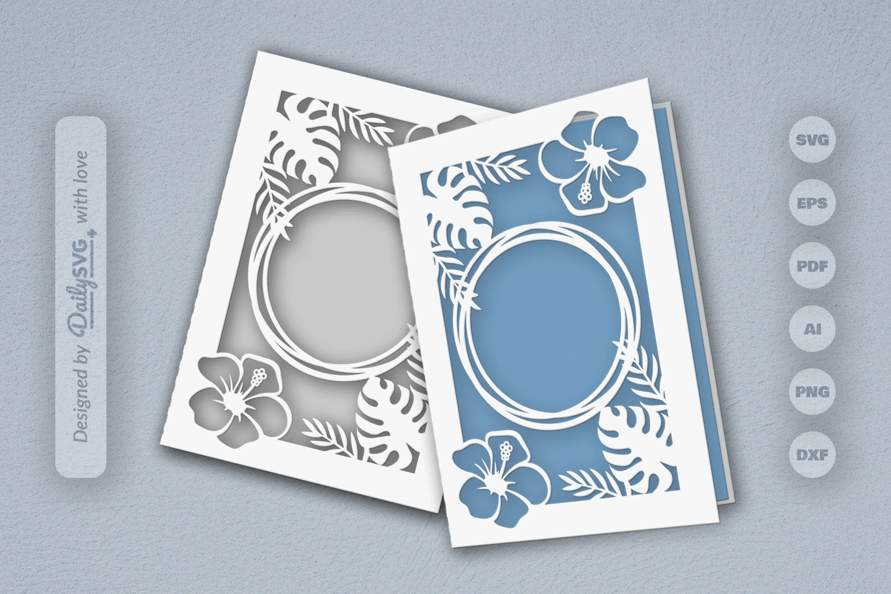 Tropical Floral SVG Bundle