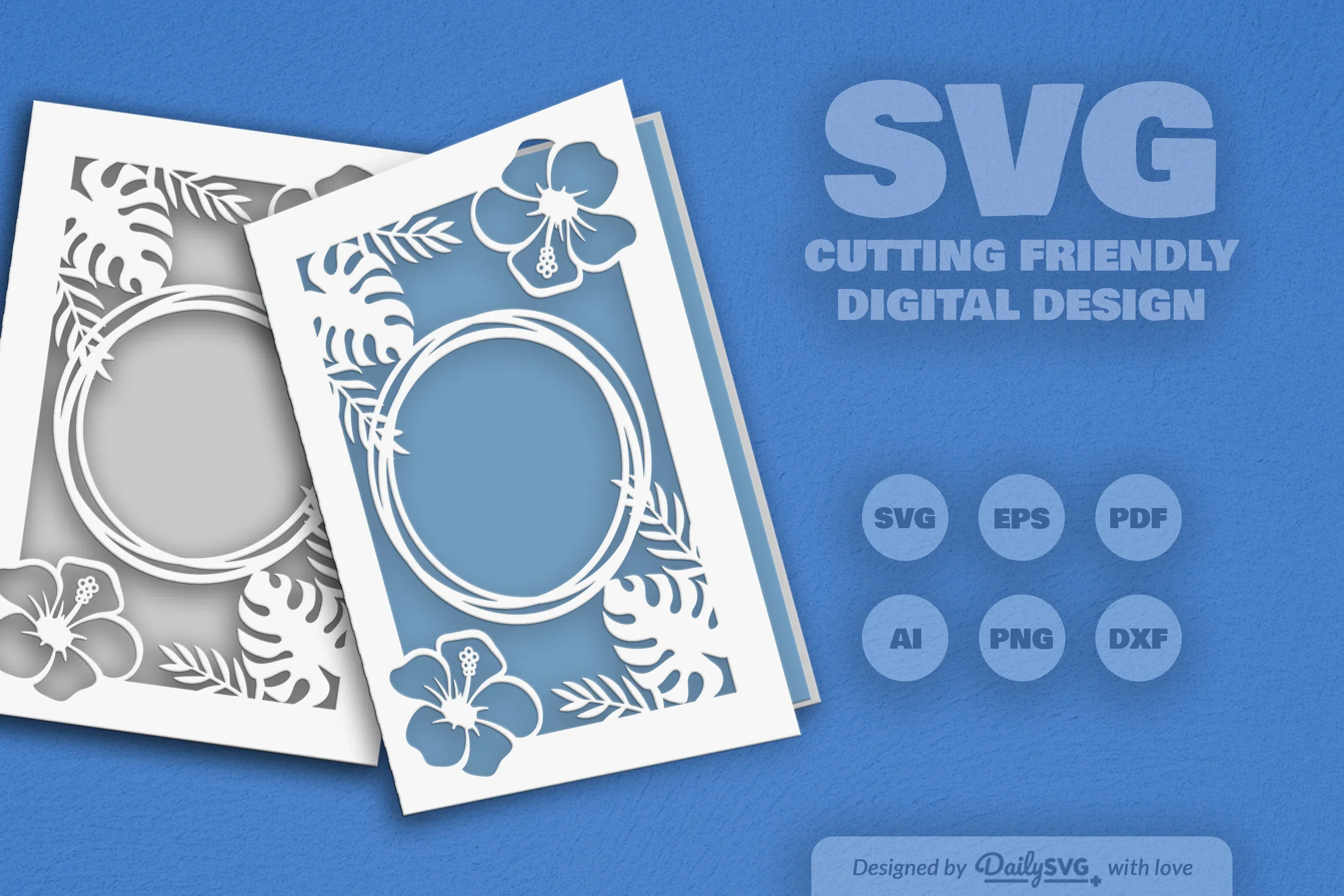 Tropical Floral SVG Bundle - Image 2