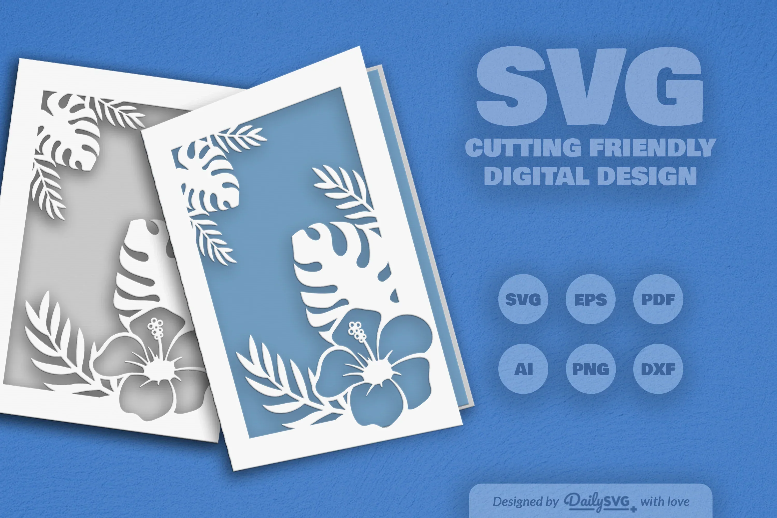 Tropical Floral SVG Bundle - Image 2