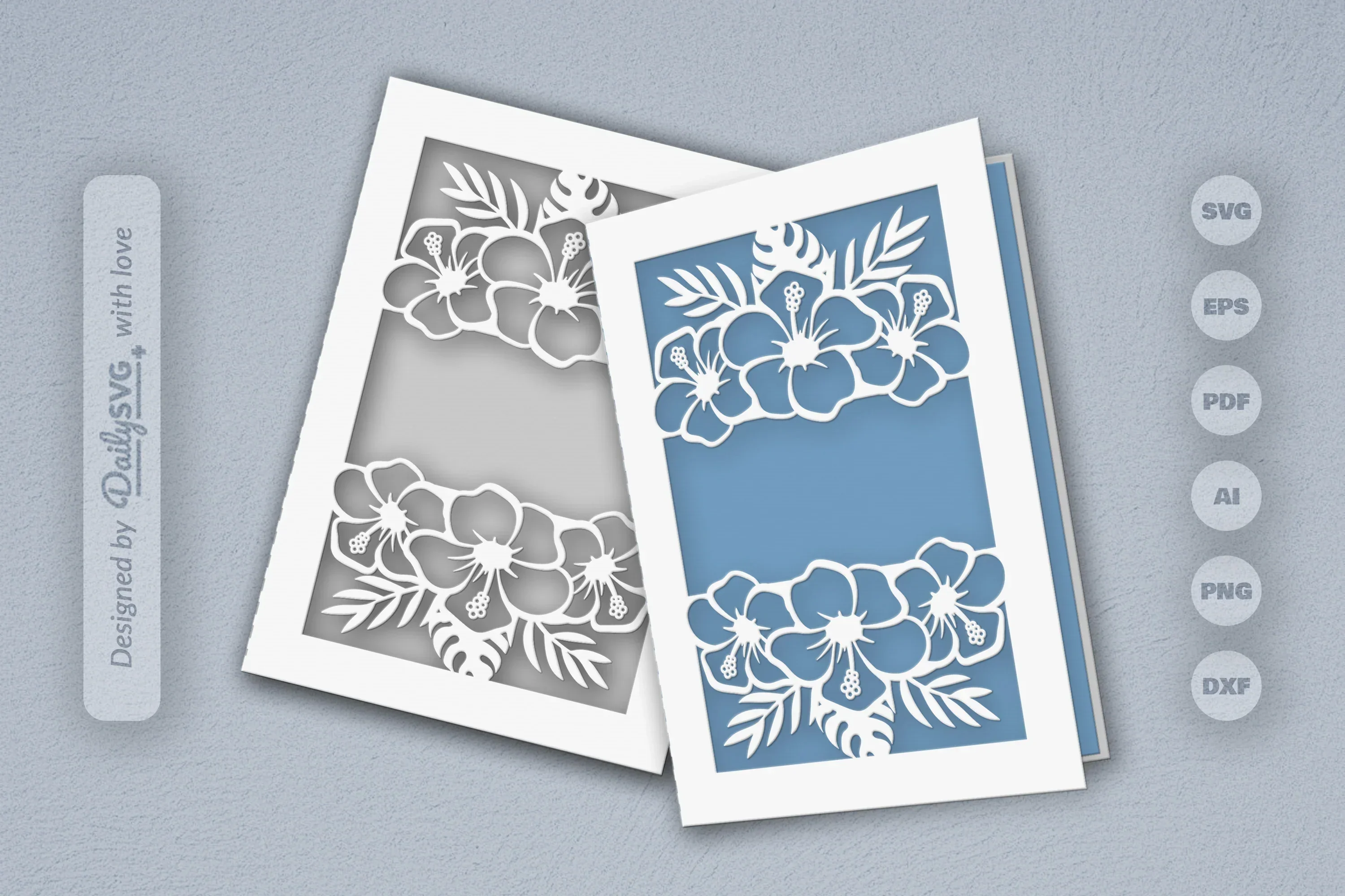 Tropical Floral SVG Bundle for Creative Designs - Image 3