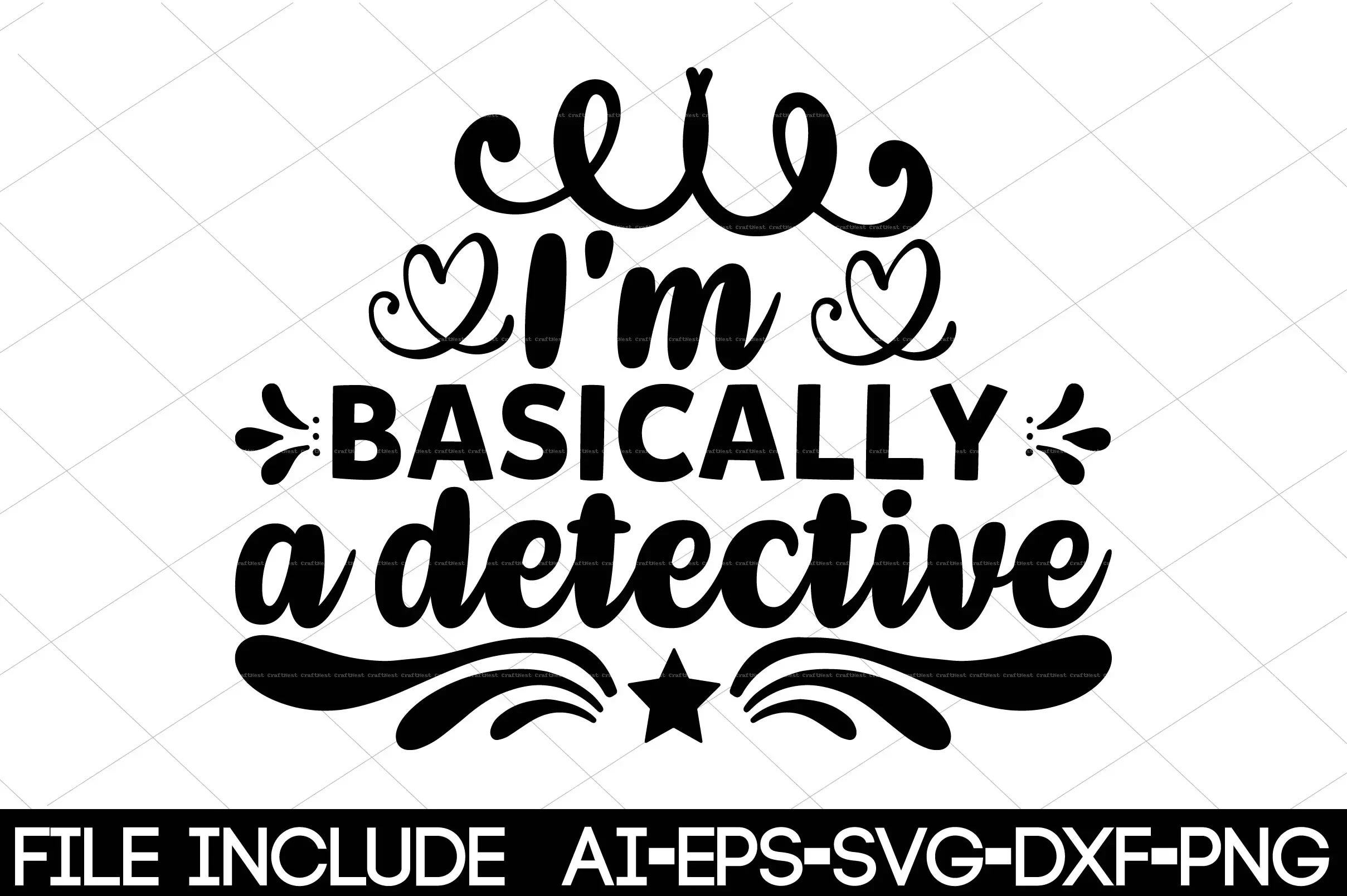 True Crime SVG Bundle - Image 11