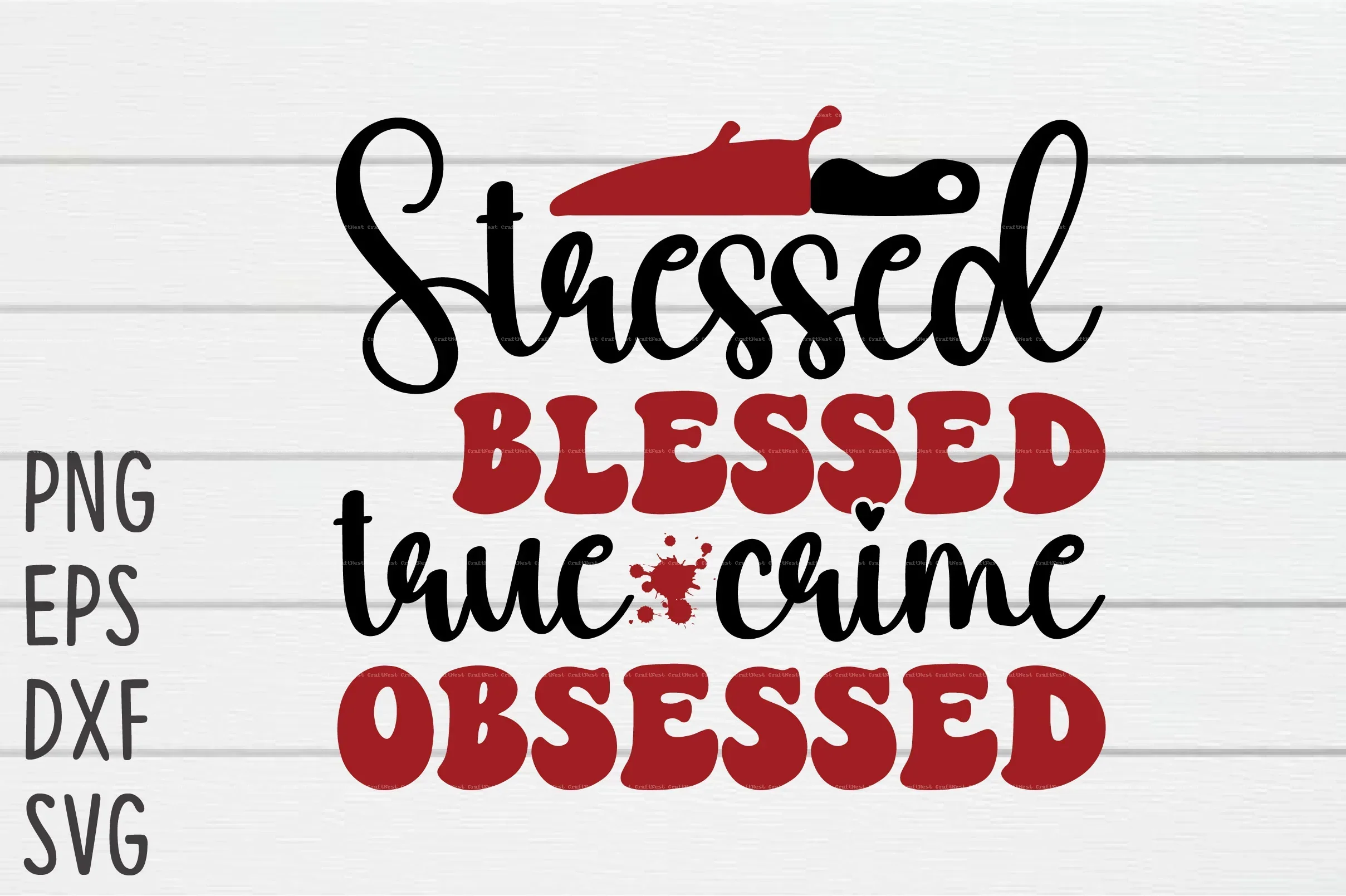 True Crime SVG Bundle - Image 21