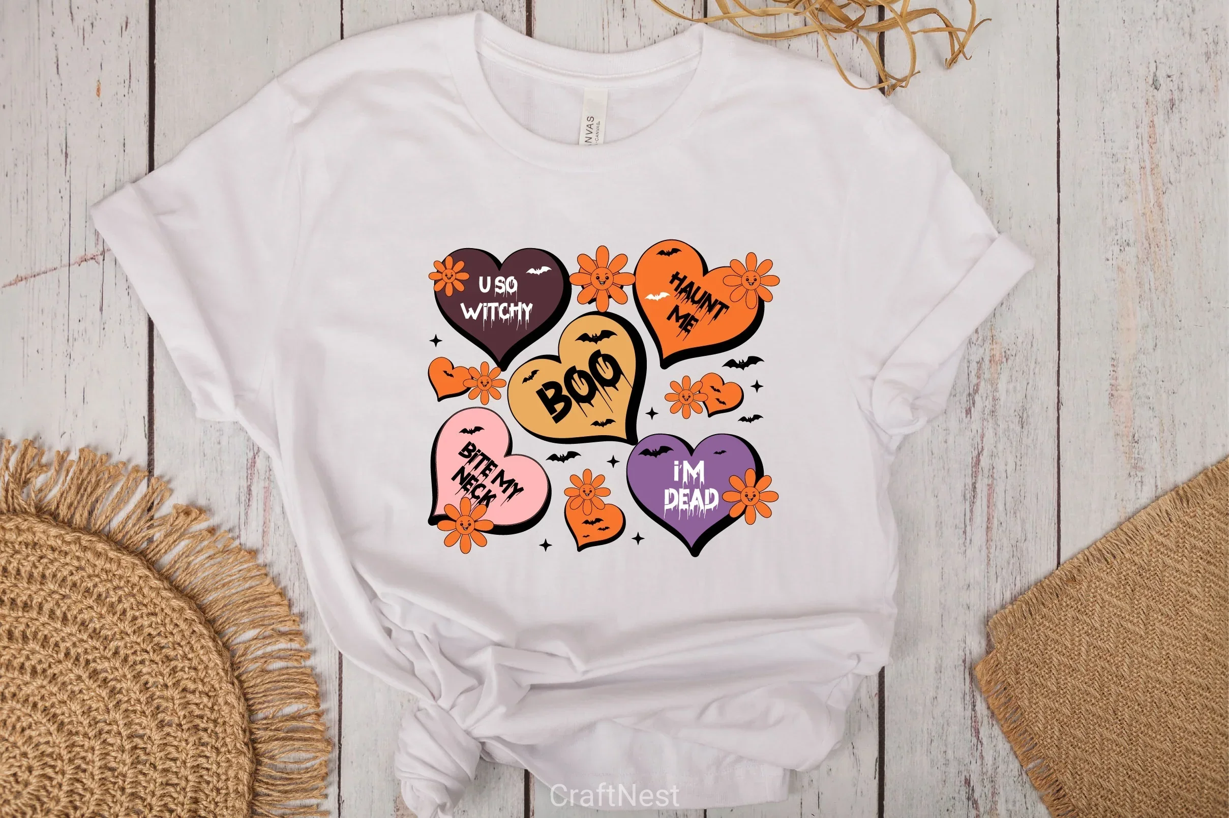 U So Witchy Haunt Me Boo Bite My Neck I'm Dead SVG Bundle - Image 3