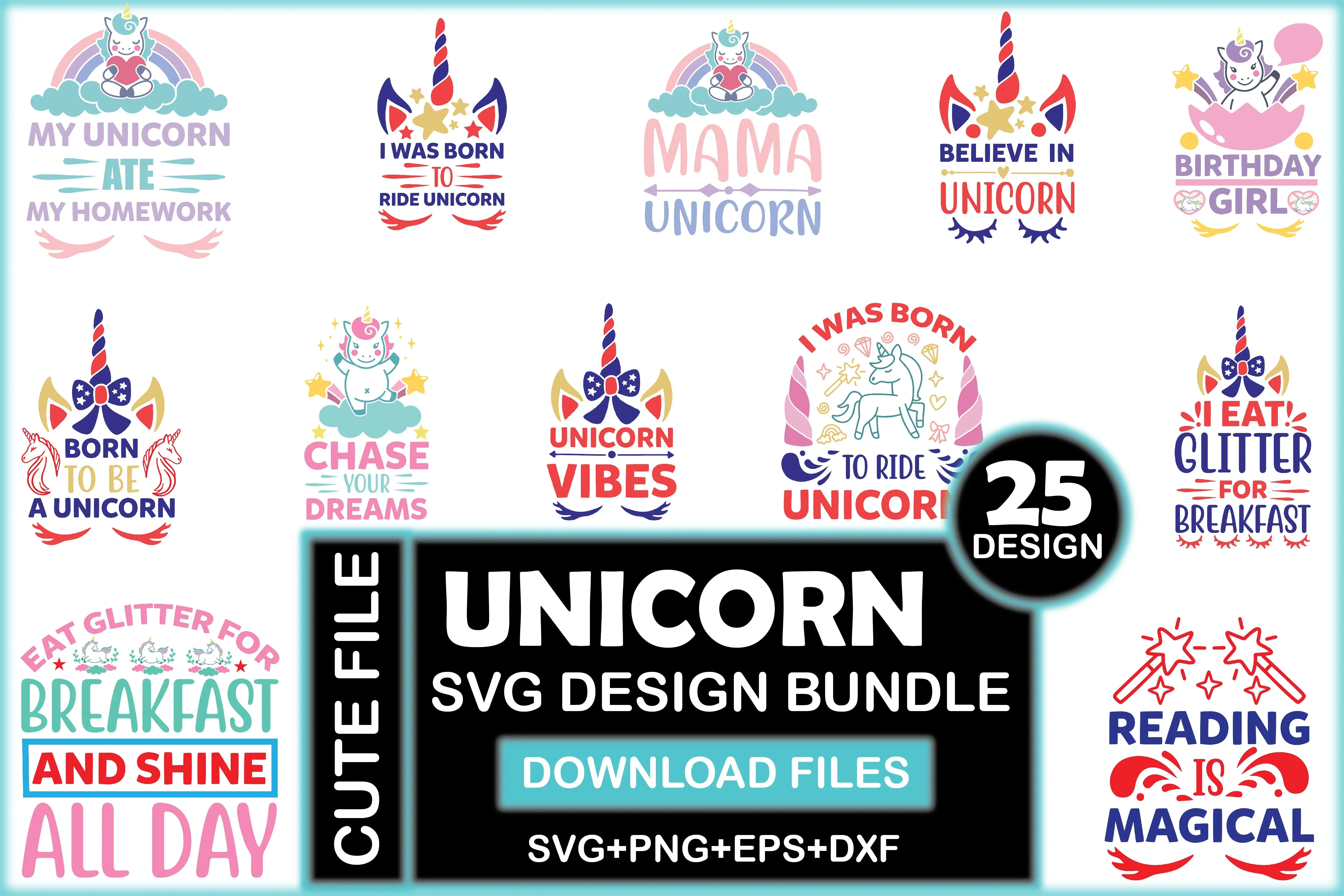 Unicorn SVG Bundle - Image 2