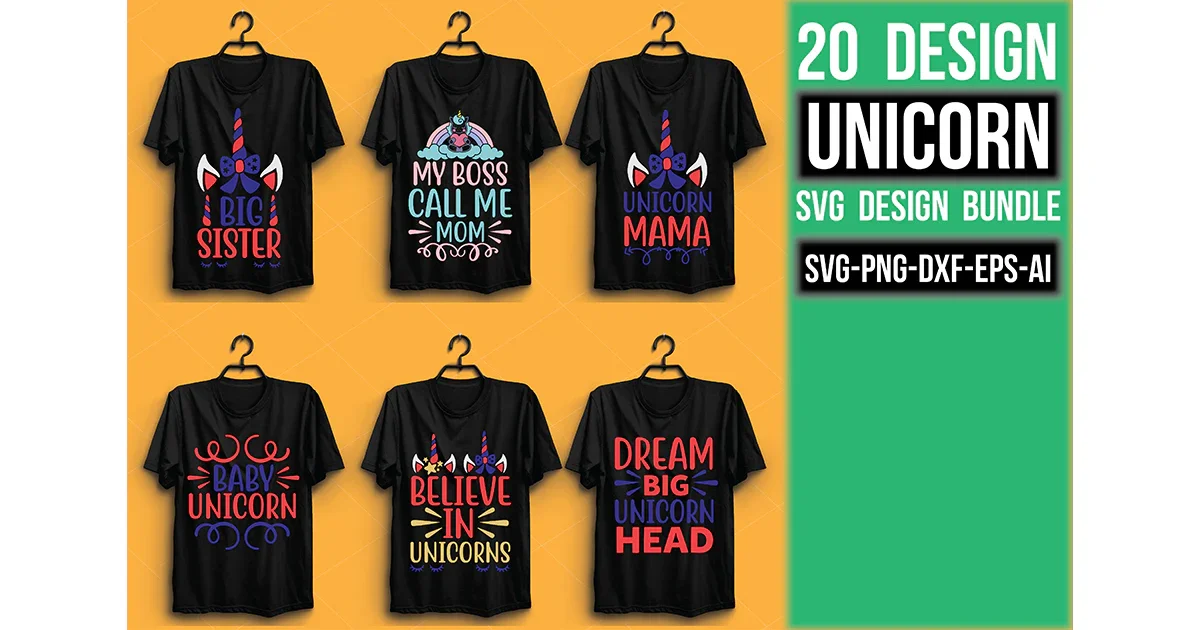 Unicorn SVG Bundle - Image 3