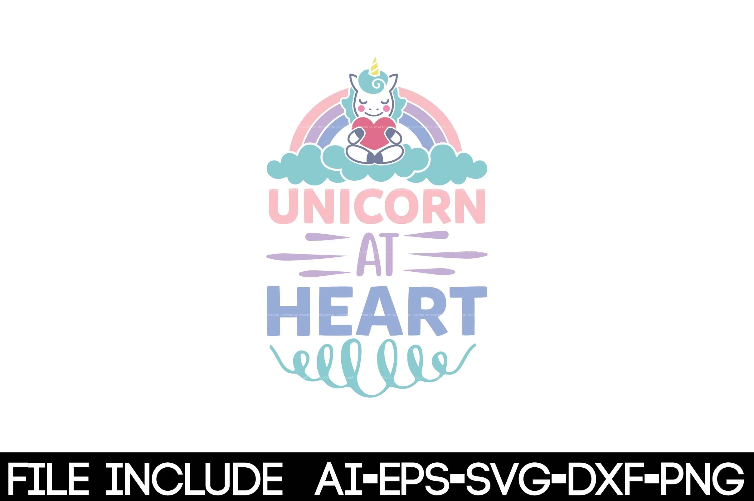 Unicorn SVG Bundle for Crafting - Image 5